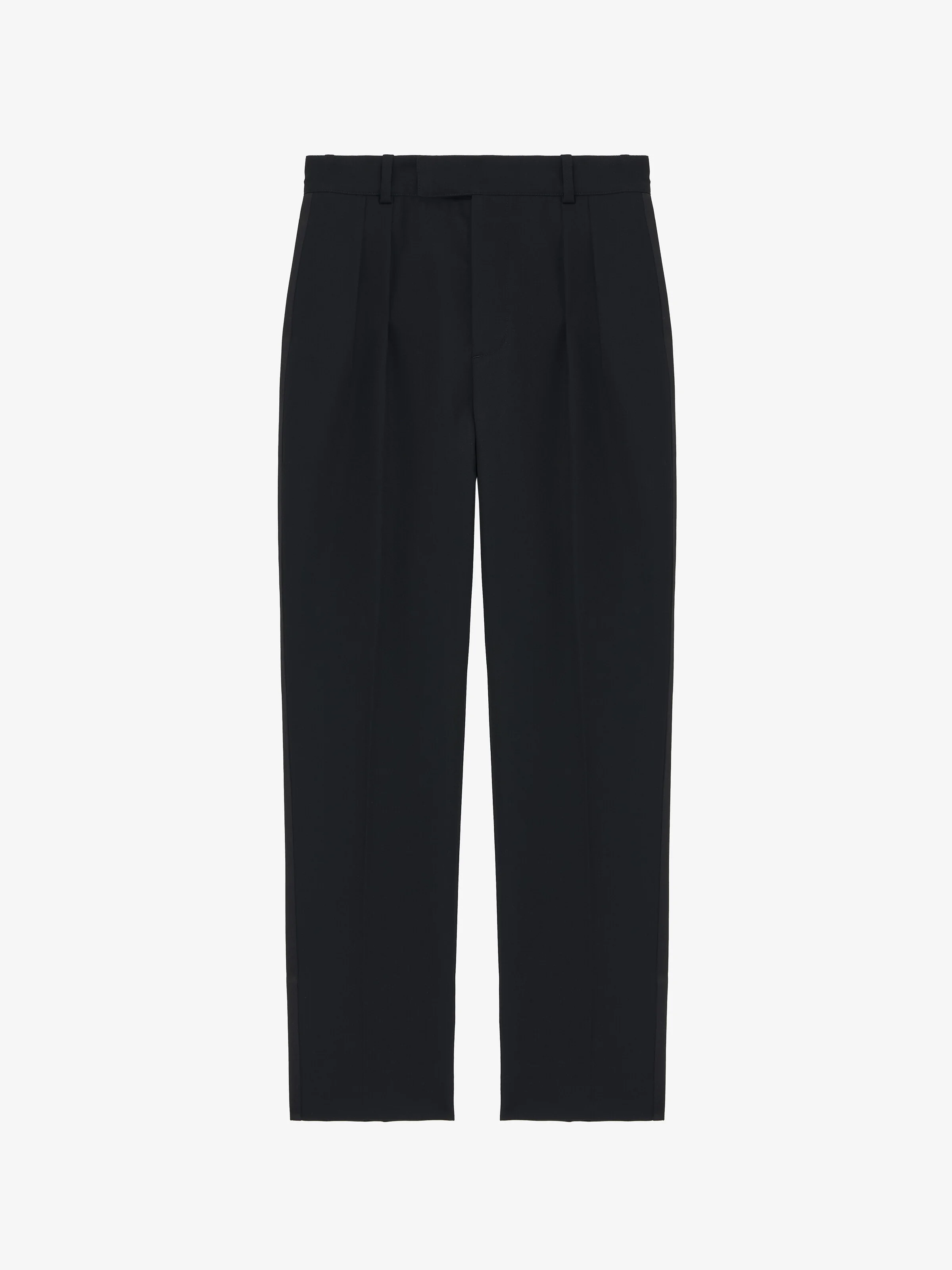 Wool Mohair Tailored Trousers - 1