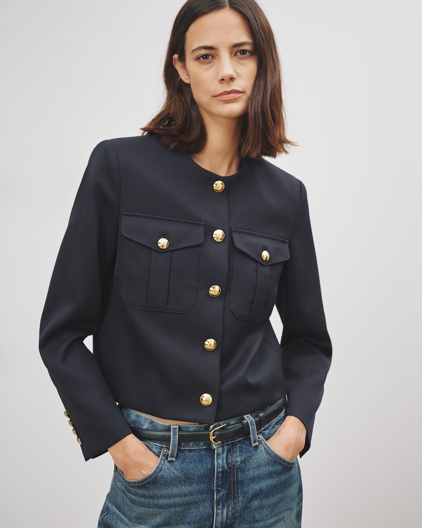 MAURINE CROPPED JACKET - 2