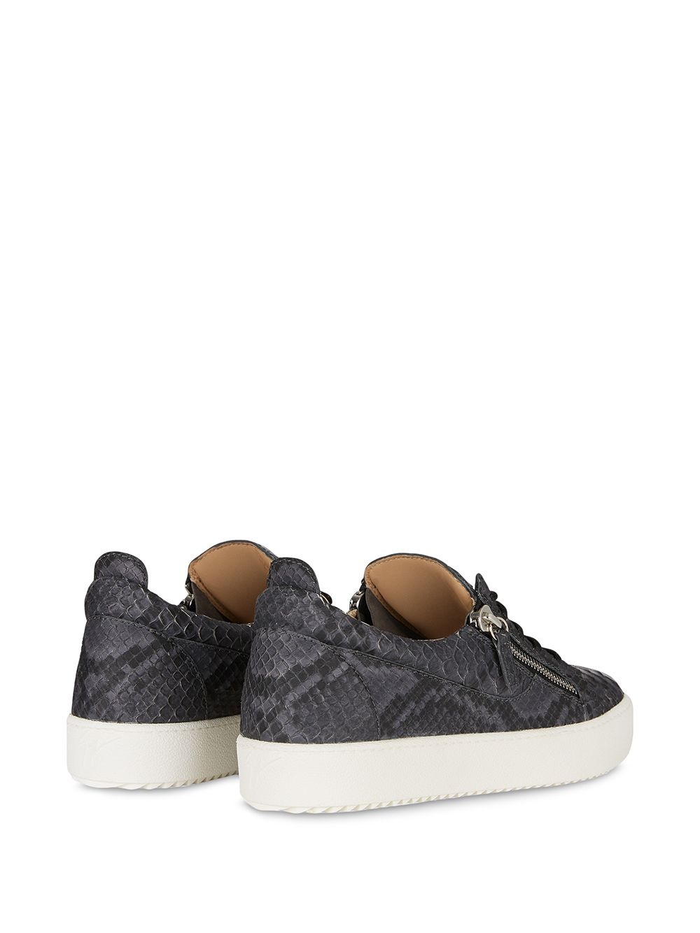 Frankie python-print sneakers - 3