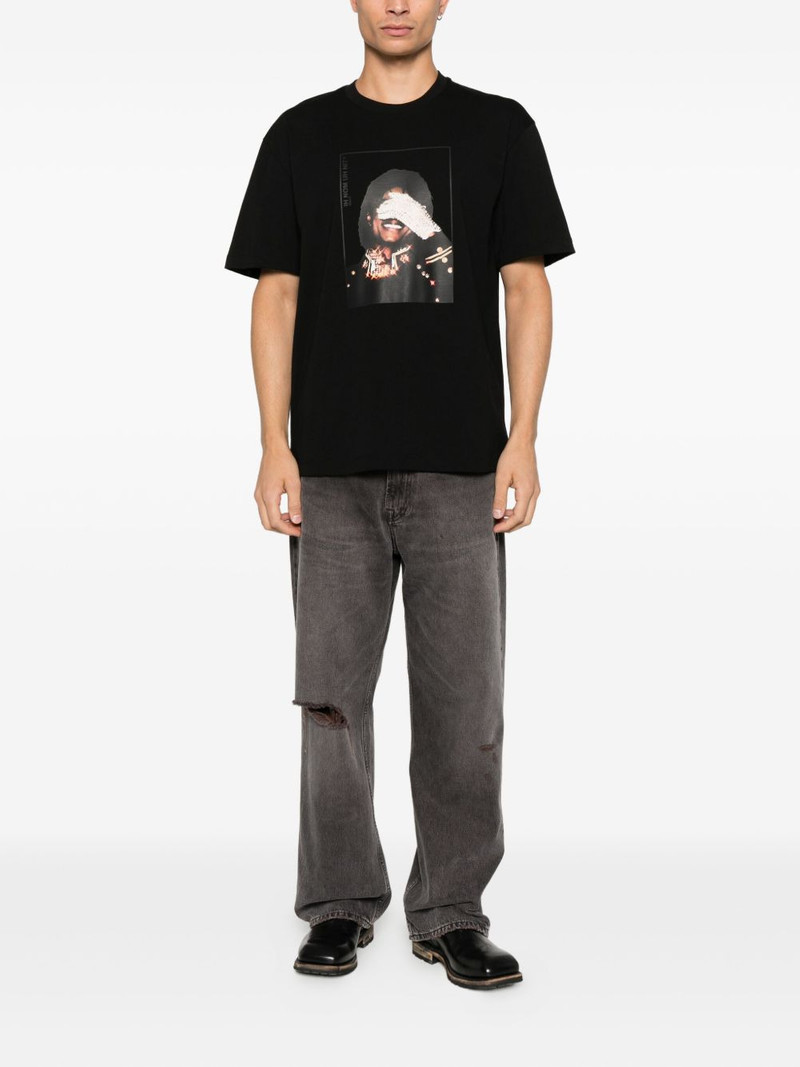 ih nom uh nit graphic-print T-shirt outlook