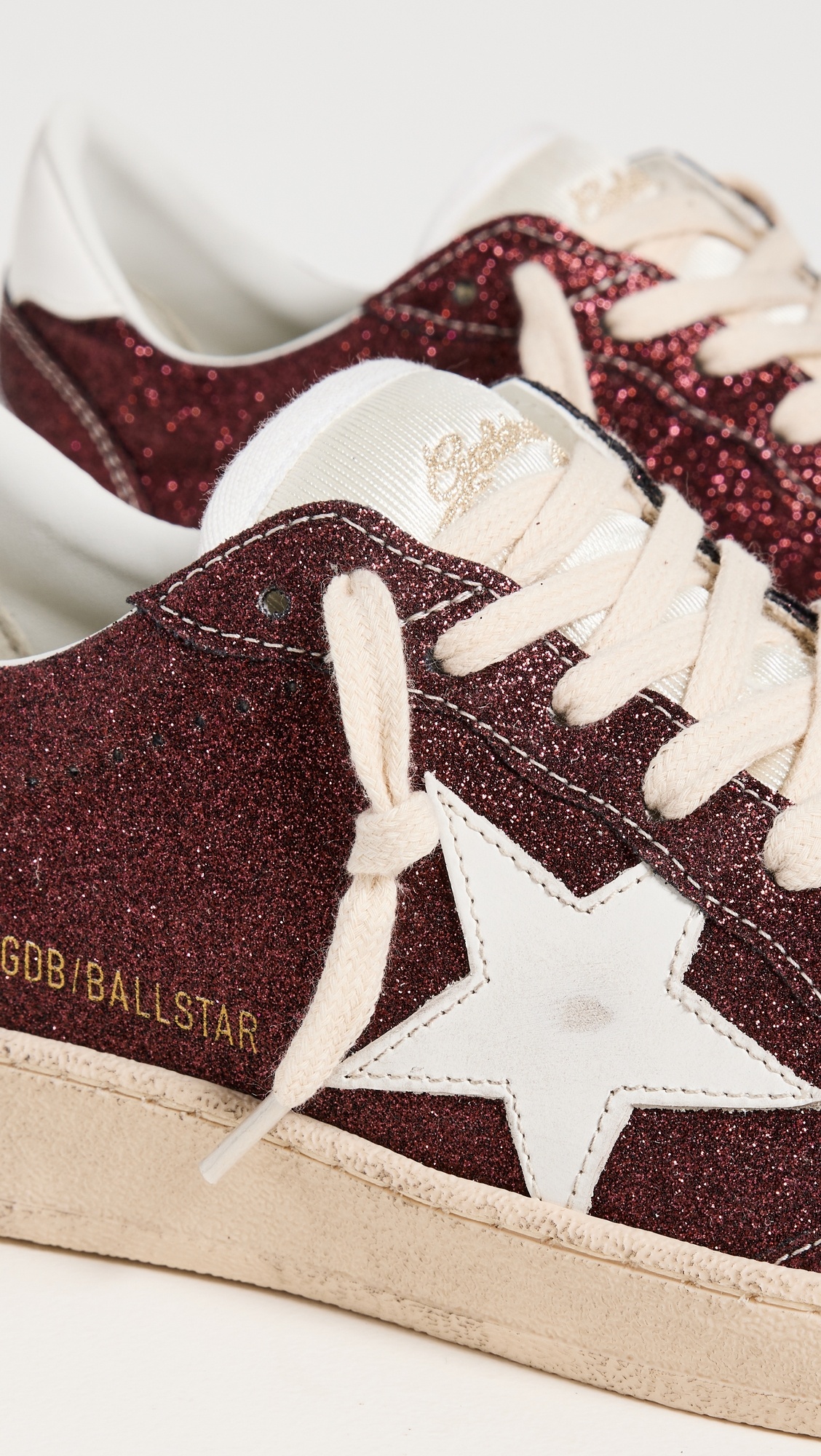 Ball Star Glitter Sneakers - 5