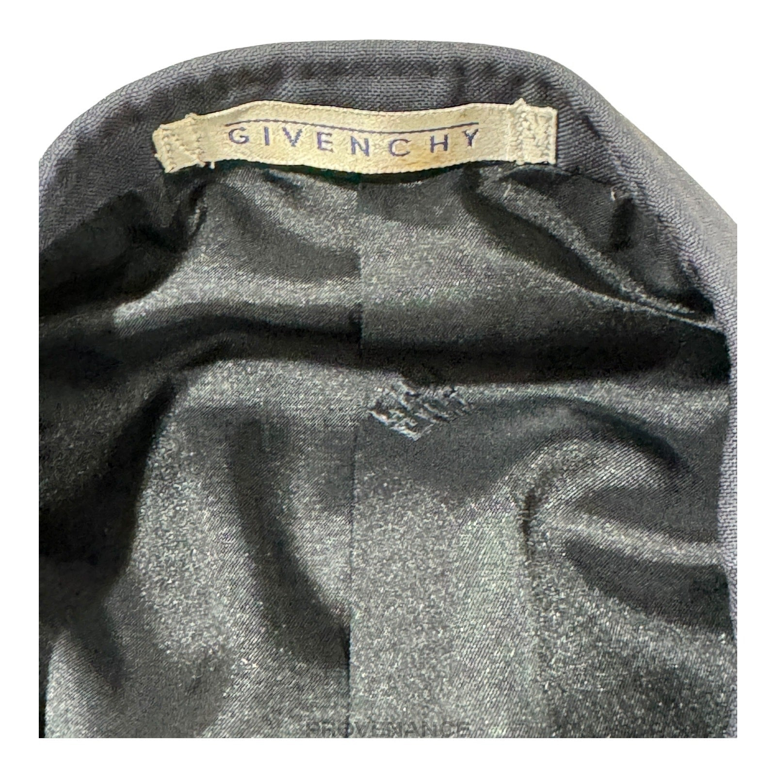 Givenchy Double Breasted Peak Lapel Jacket - Navy 38 - 9