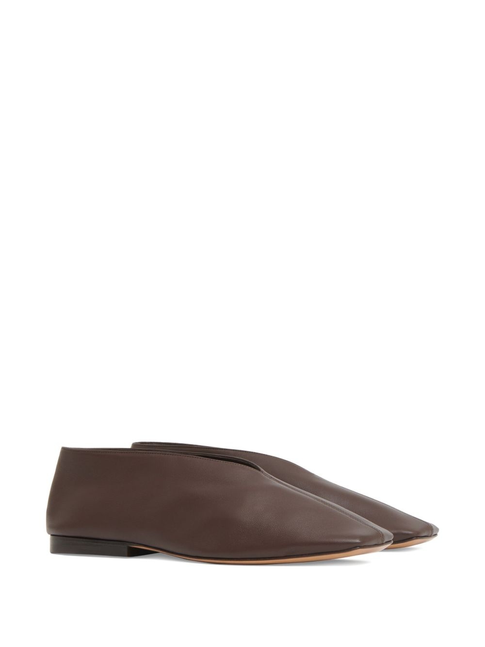 leather ballet flats - 2