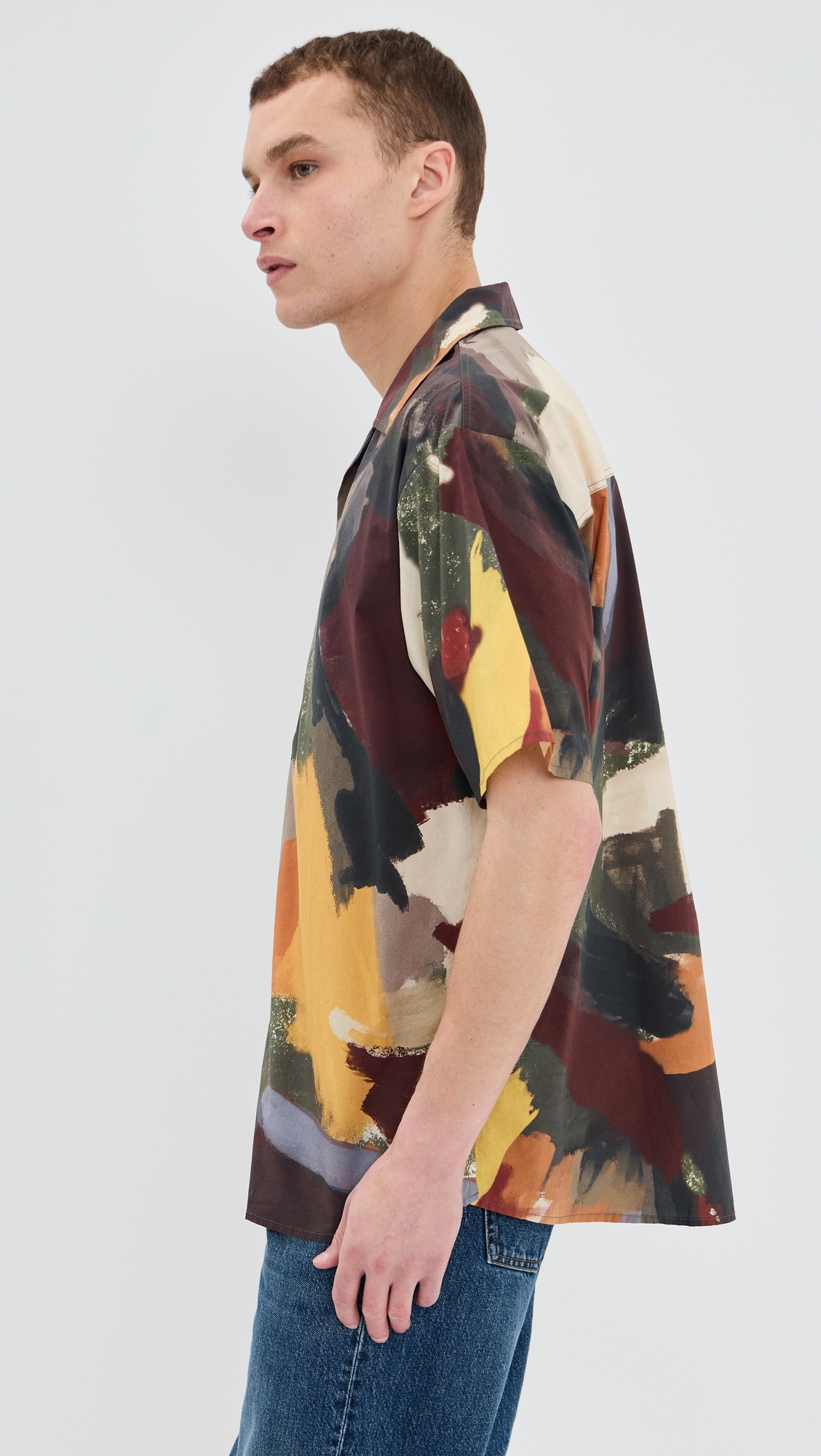 Short Sleeve Printed Shirt - 4