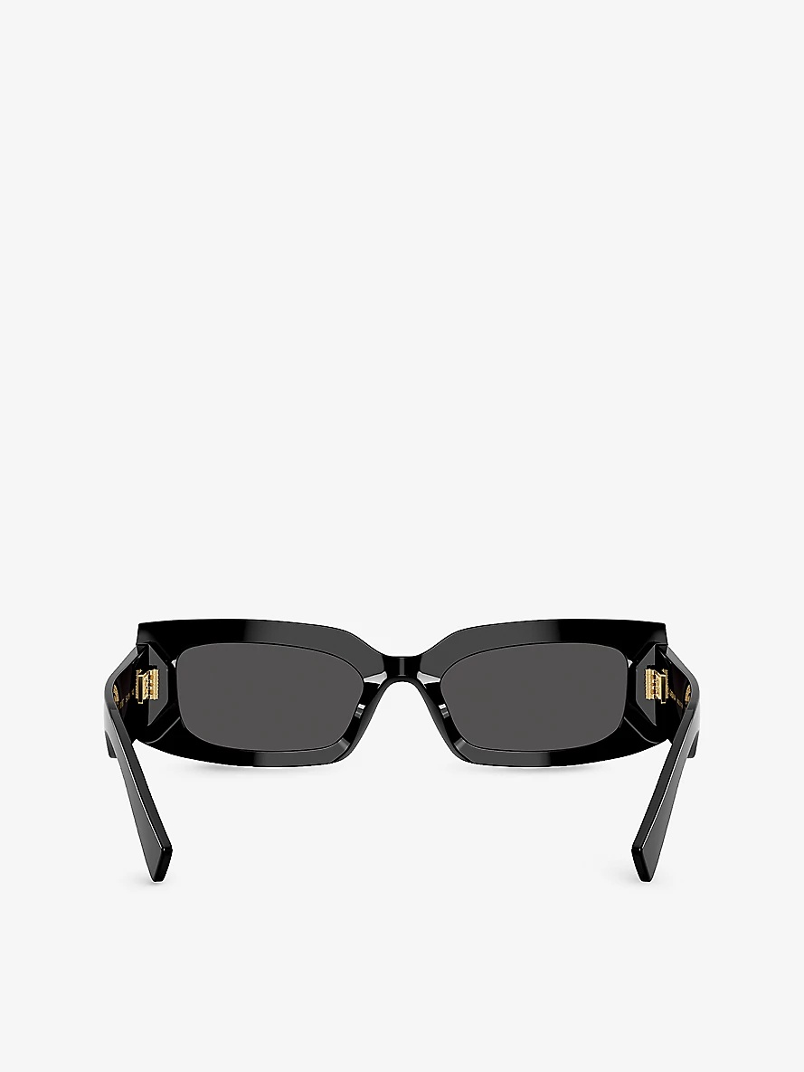 DG4479 Rectangle-Frame Acetate Sunglasses - 4