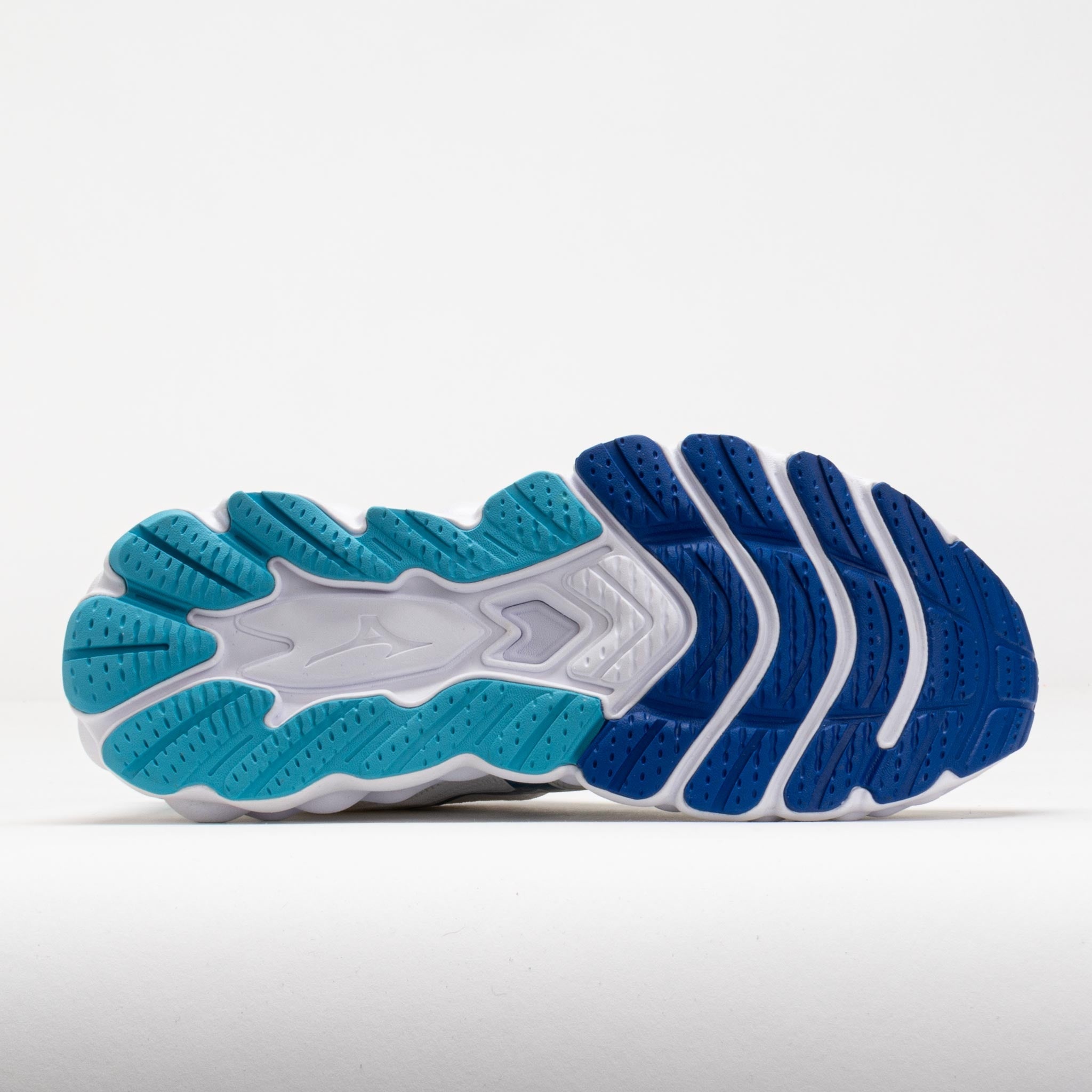 Mizuno Wave Sky 8 Women's White/Mercury Blue - 4