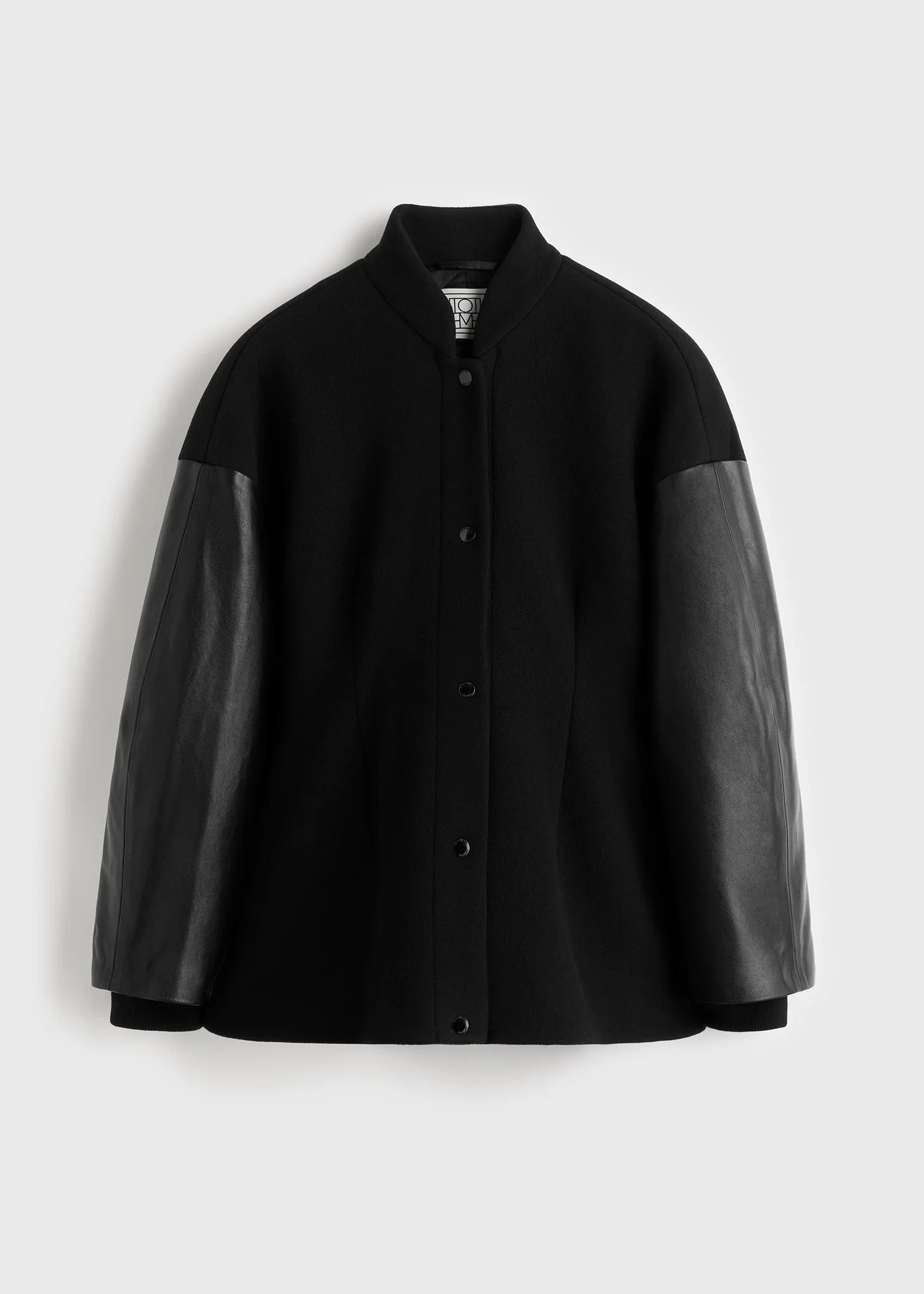 Varsity wool jacket black - 1