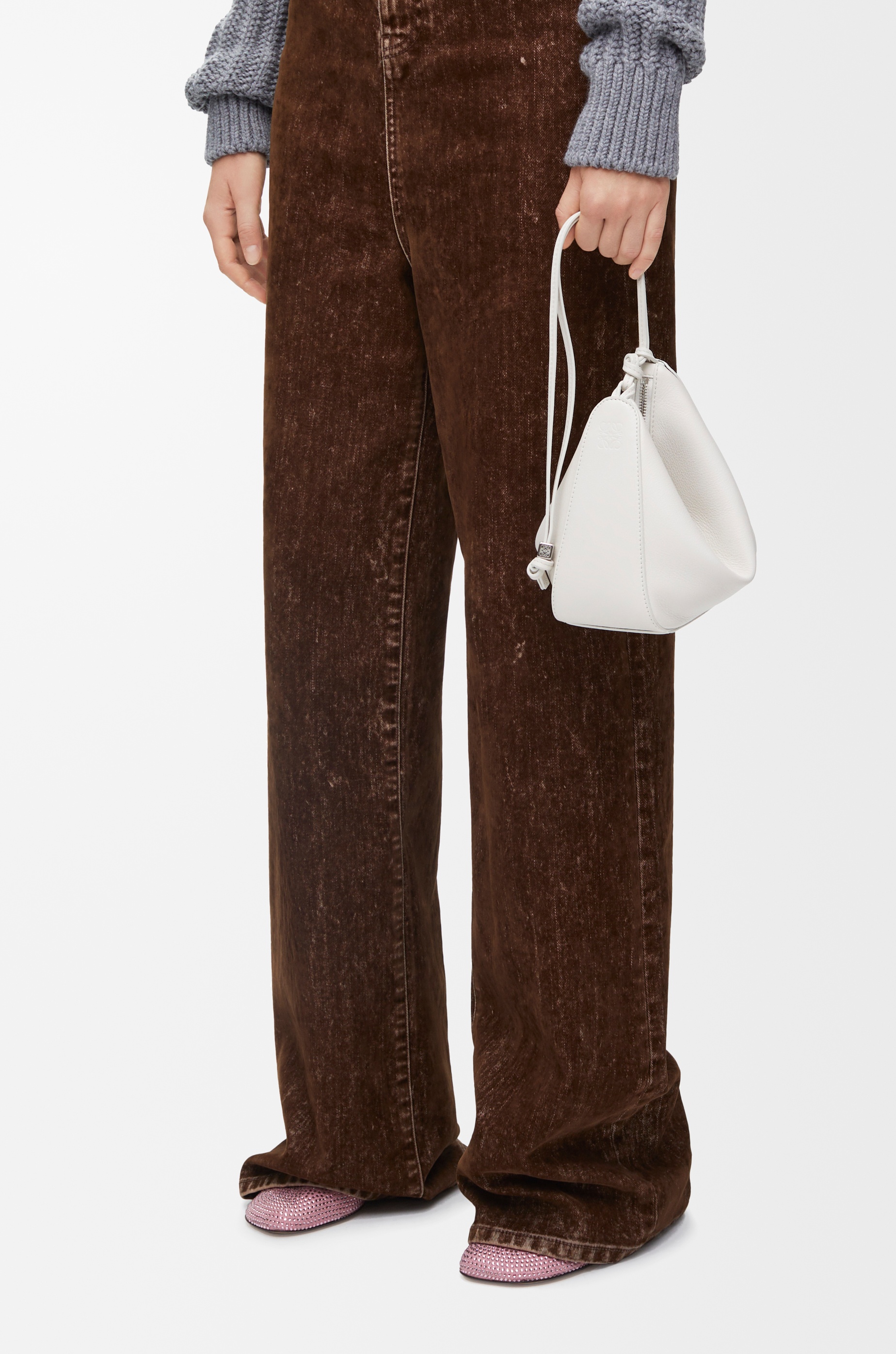 Mini Hammock Hobo bag in classic calfskin - 3