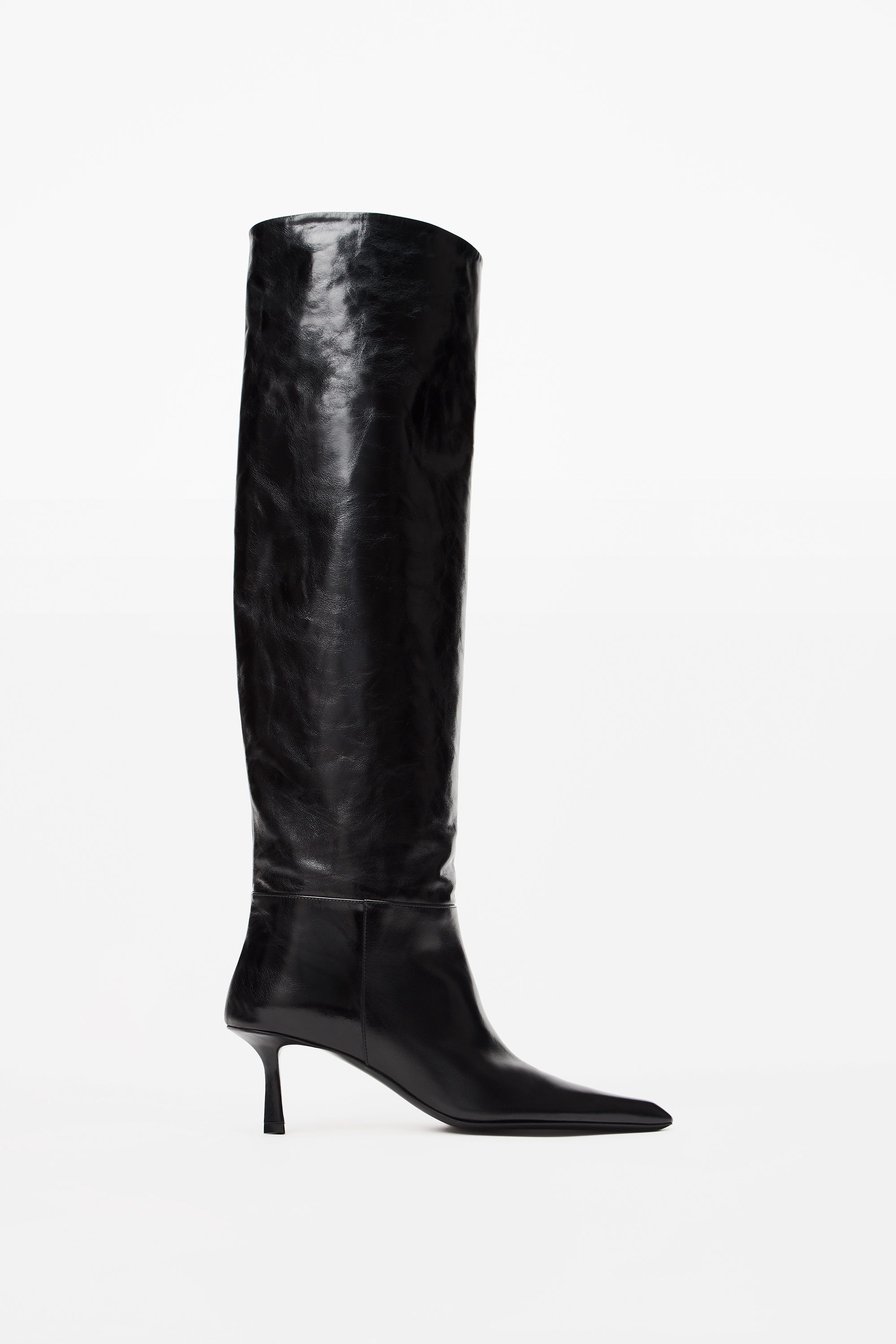 VIOLA 65 SLOUCH BOOT IN COW LEATHER - 1