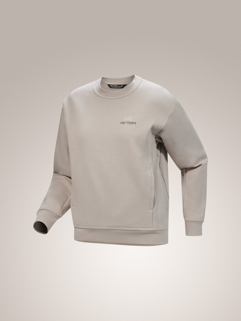 Emblem Fleece Crew Neck Pullover 7