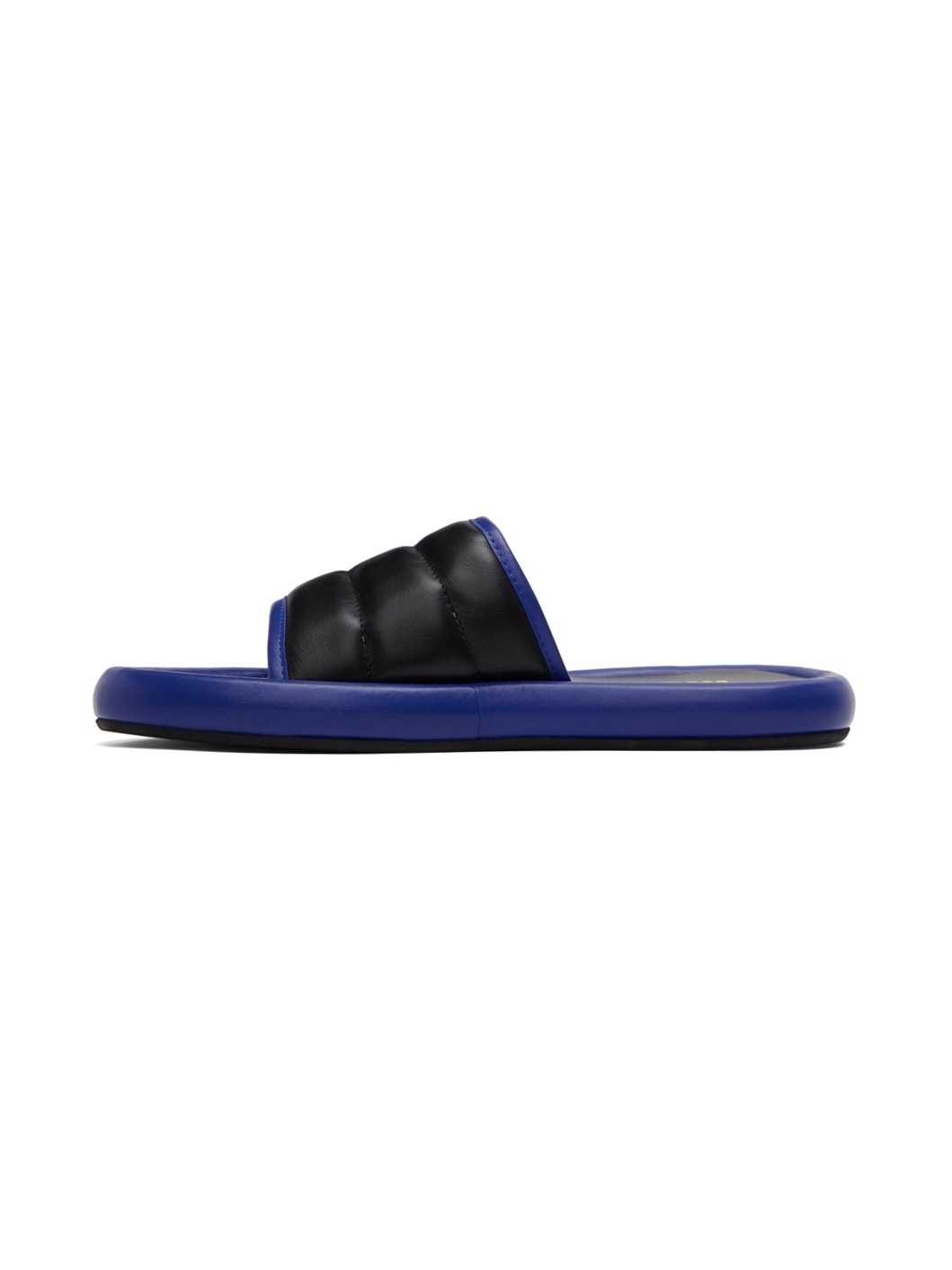 Black & Blue Logo Slides - 3