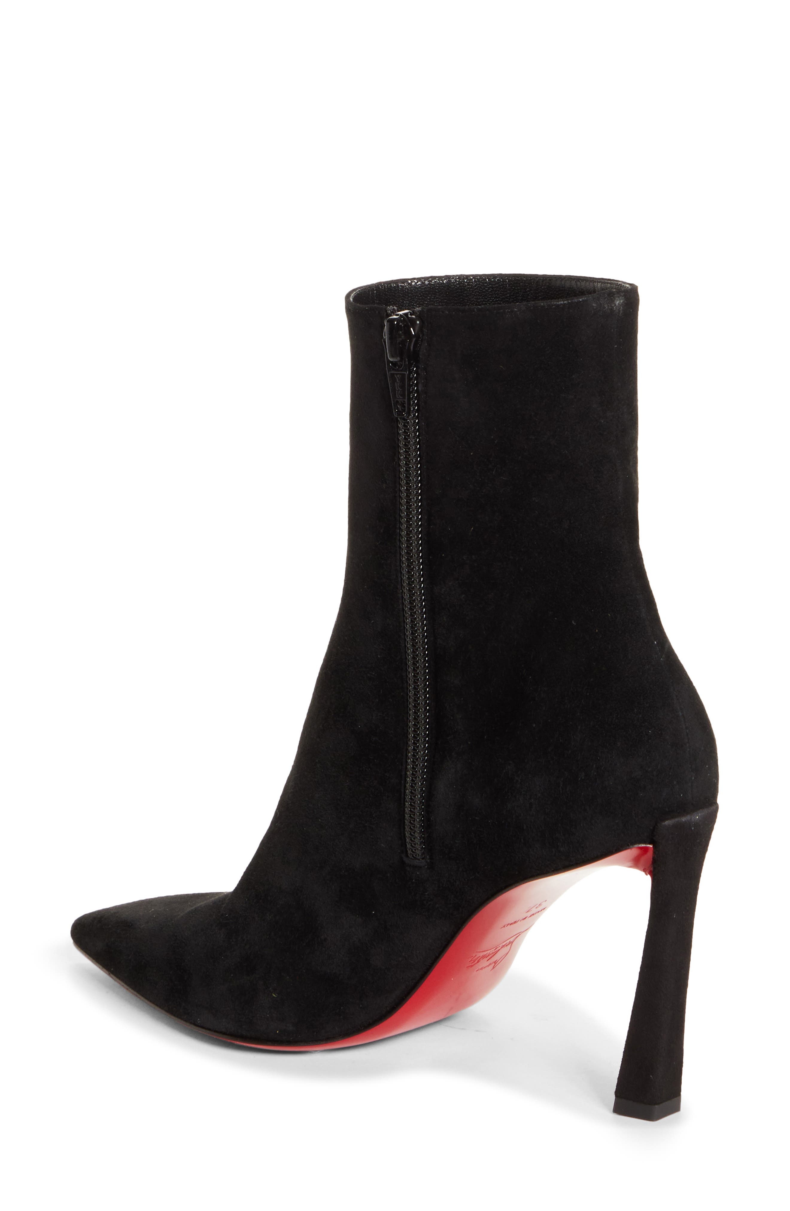 Christian Louboutin Condora Pointed Toe Bootie in Black at Nordstrom - 2