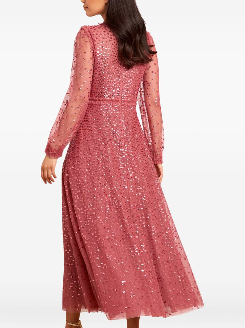 sequin-embellishment maxi dress 3