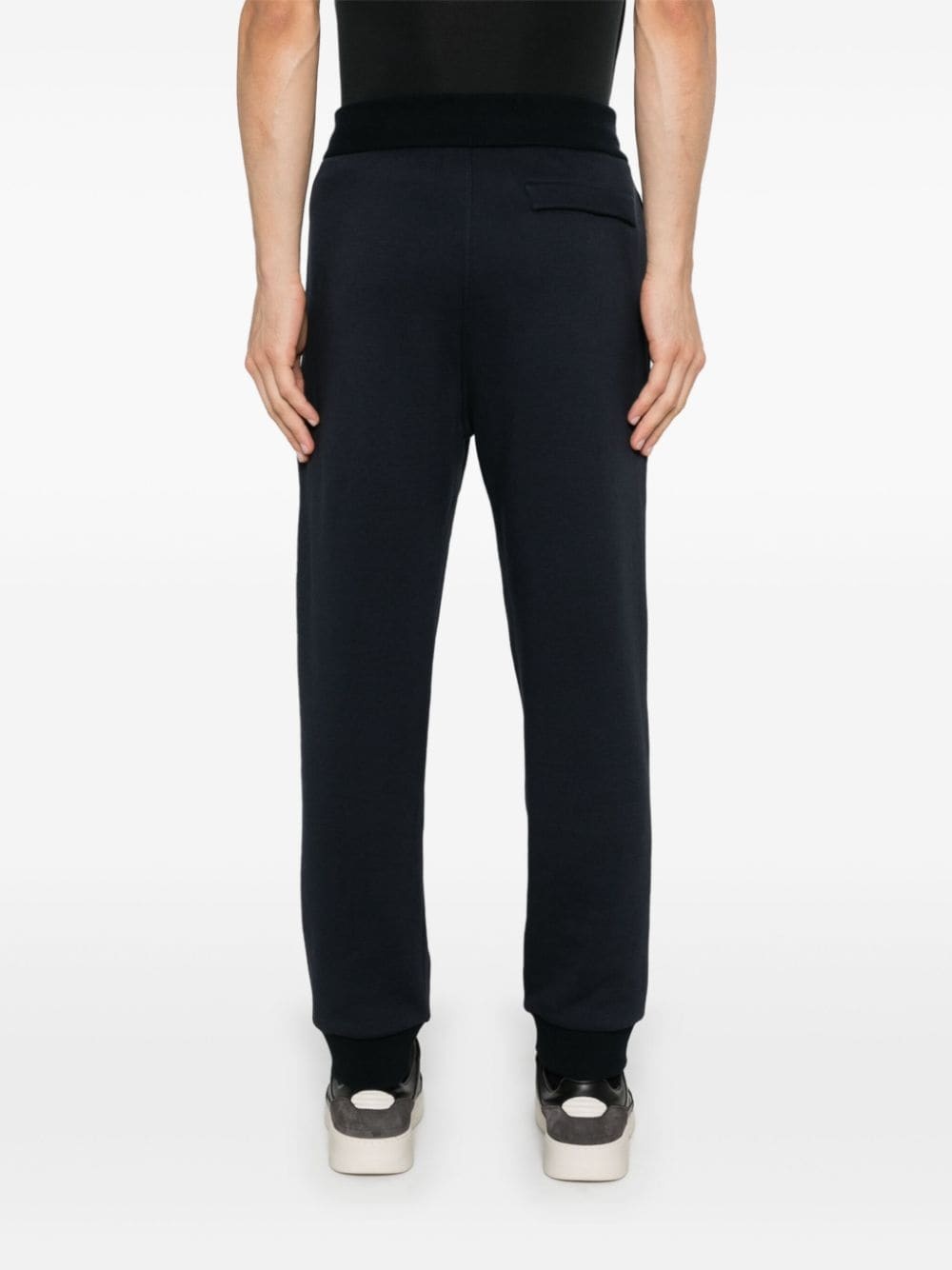 logo-embroidered joggers - 4
