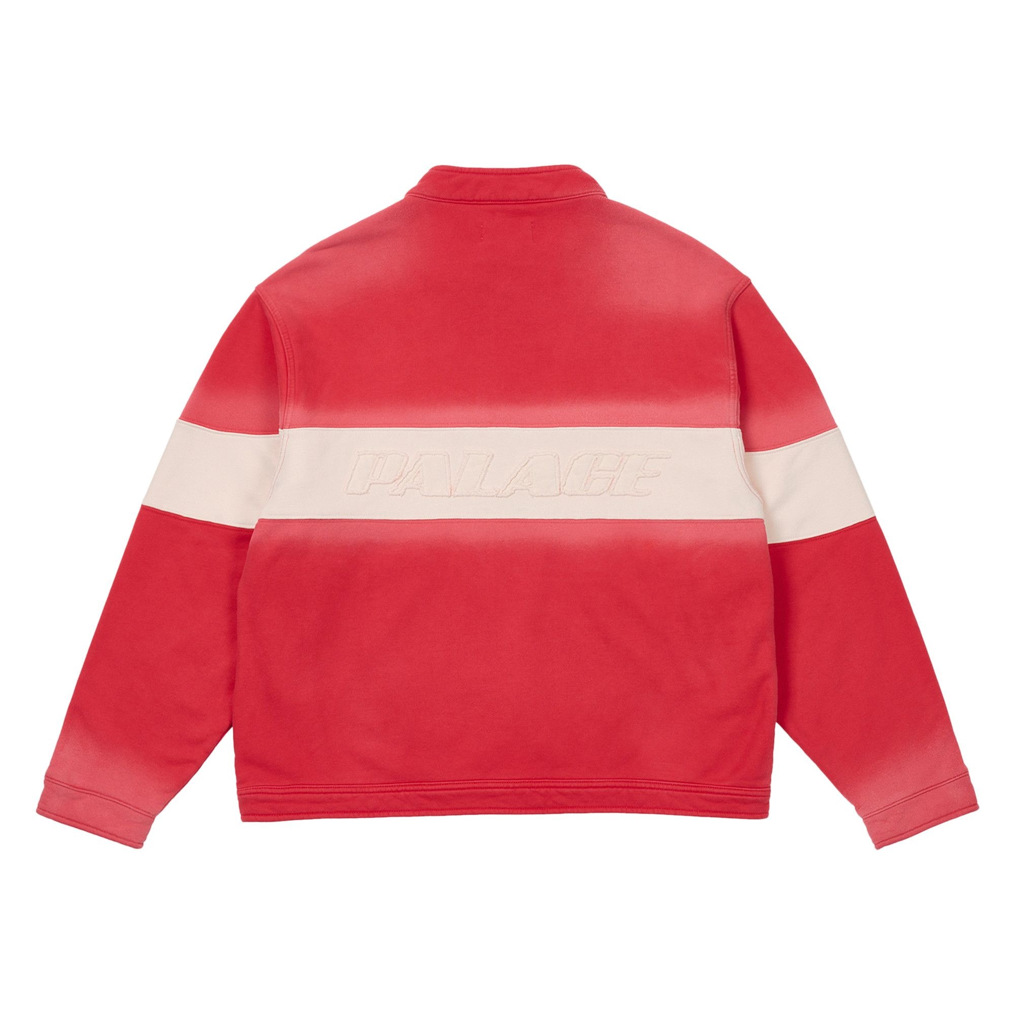 Palace Washed Moto Jacket 'Truest Red' - 2