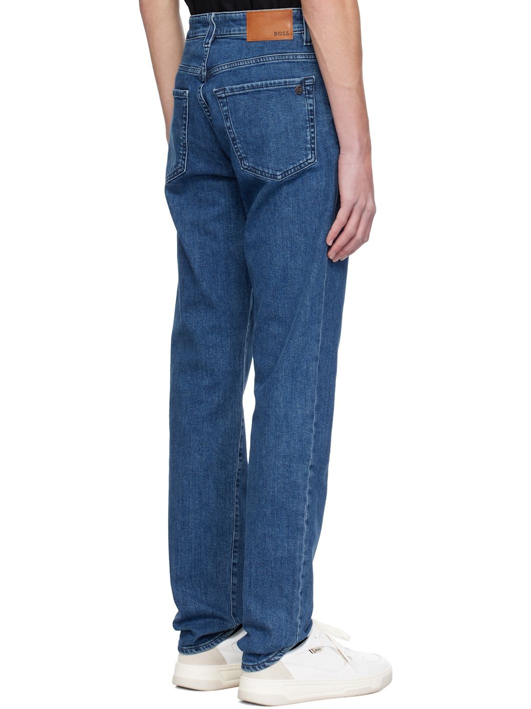 Blue Faded Jeans - 3