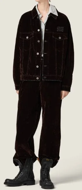 Miu Miu Giubbotti Velvet Chambray - 1