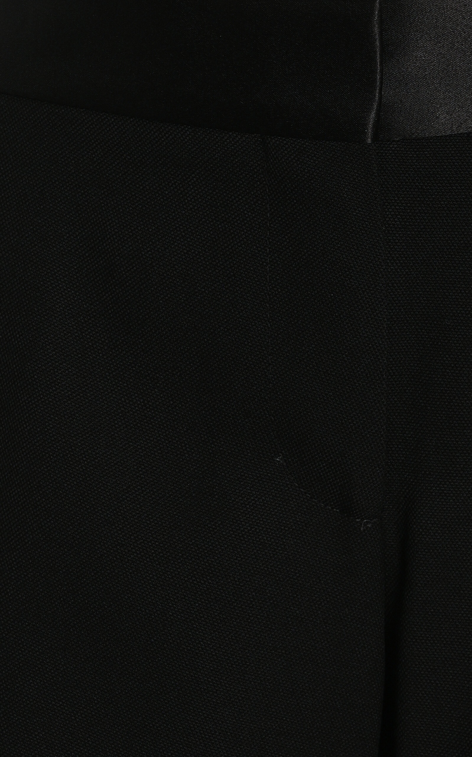 Side Panel Wool-Blend Trousers black - 2