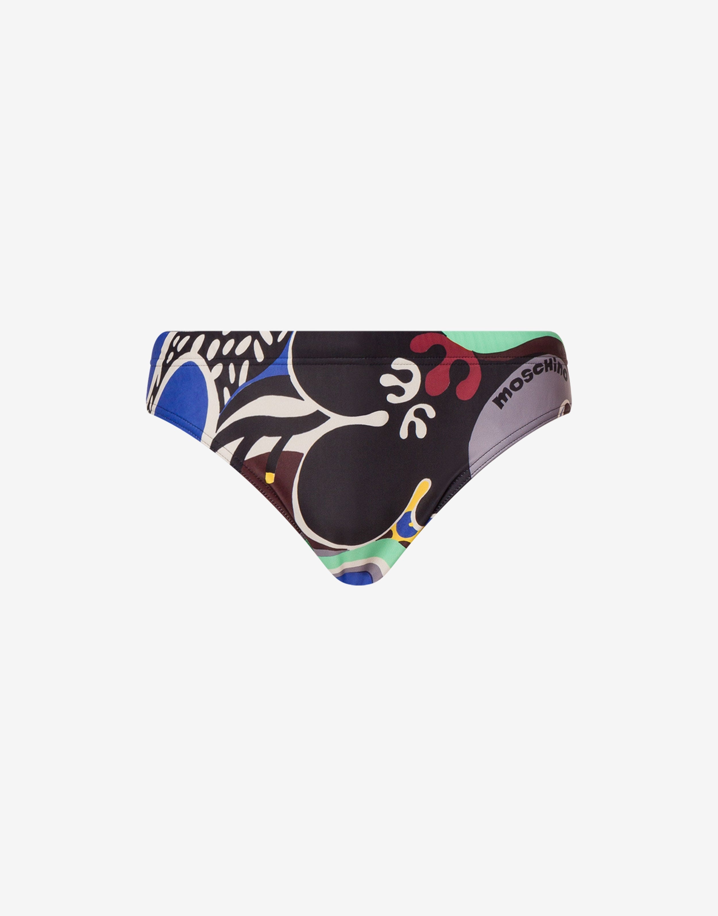 PSYCHEDELIC PRINT BIKINI BOTTOMS - 1