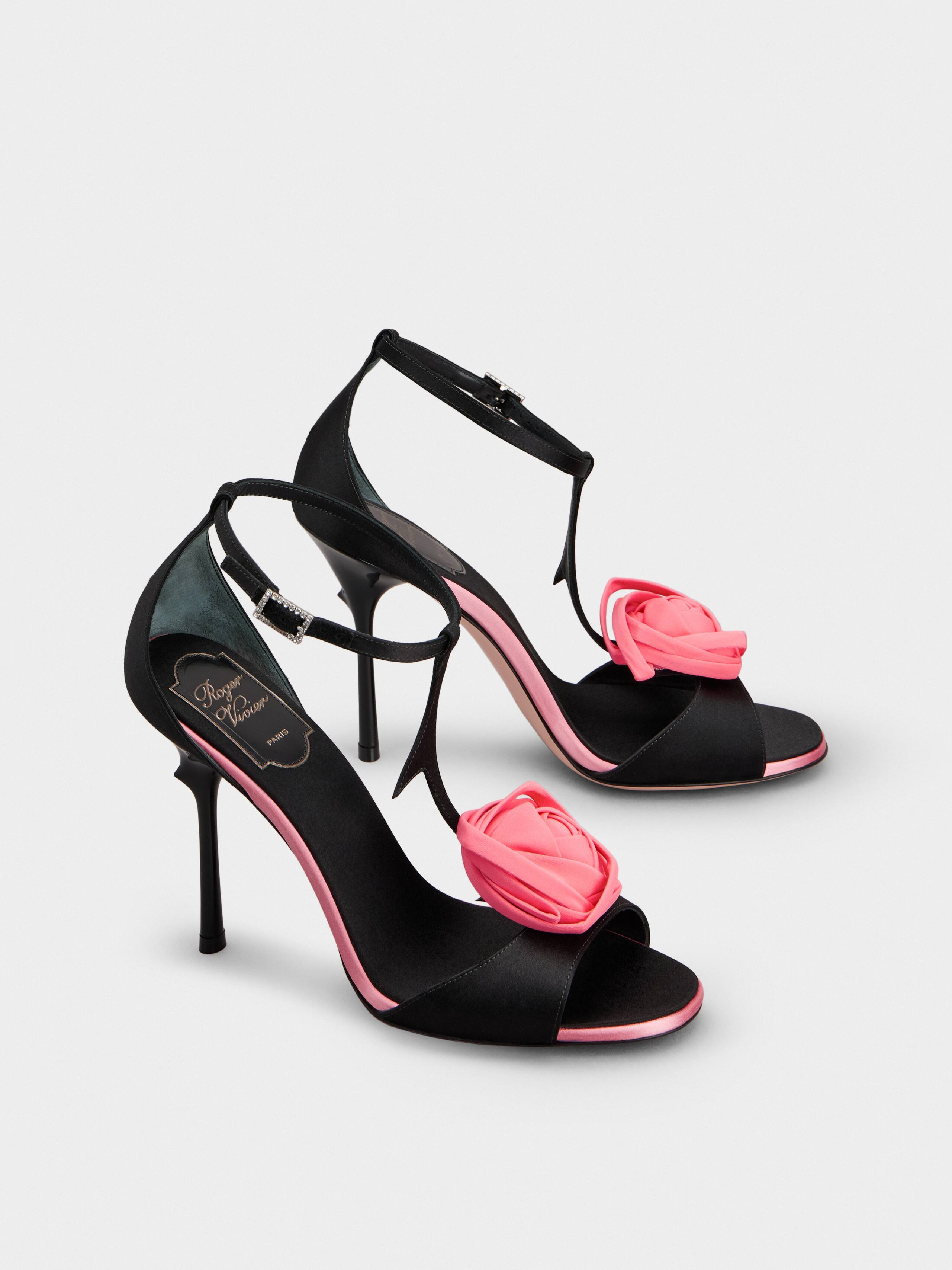 Rose Vivier Sandals in satin - 2