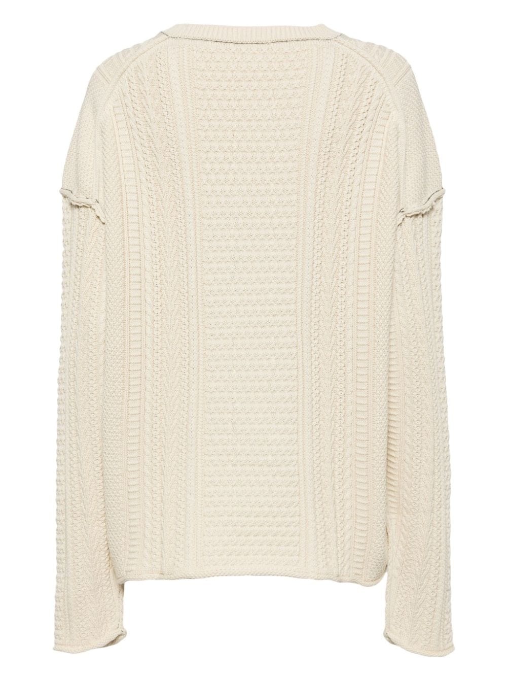 chunky-knit wool jumper - 2