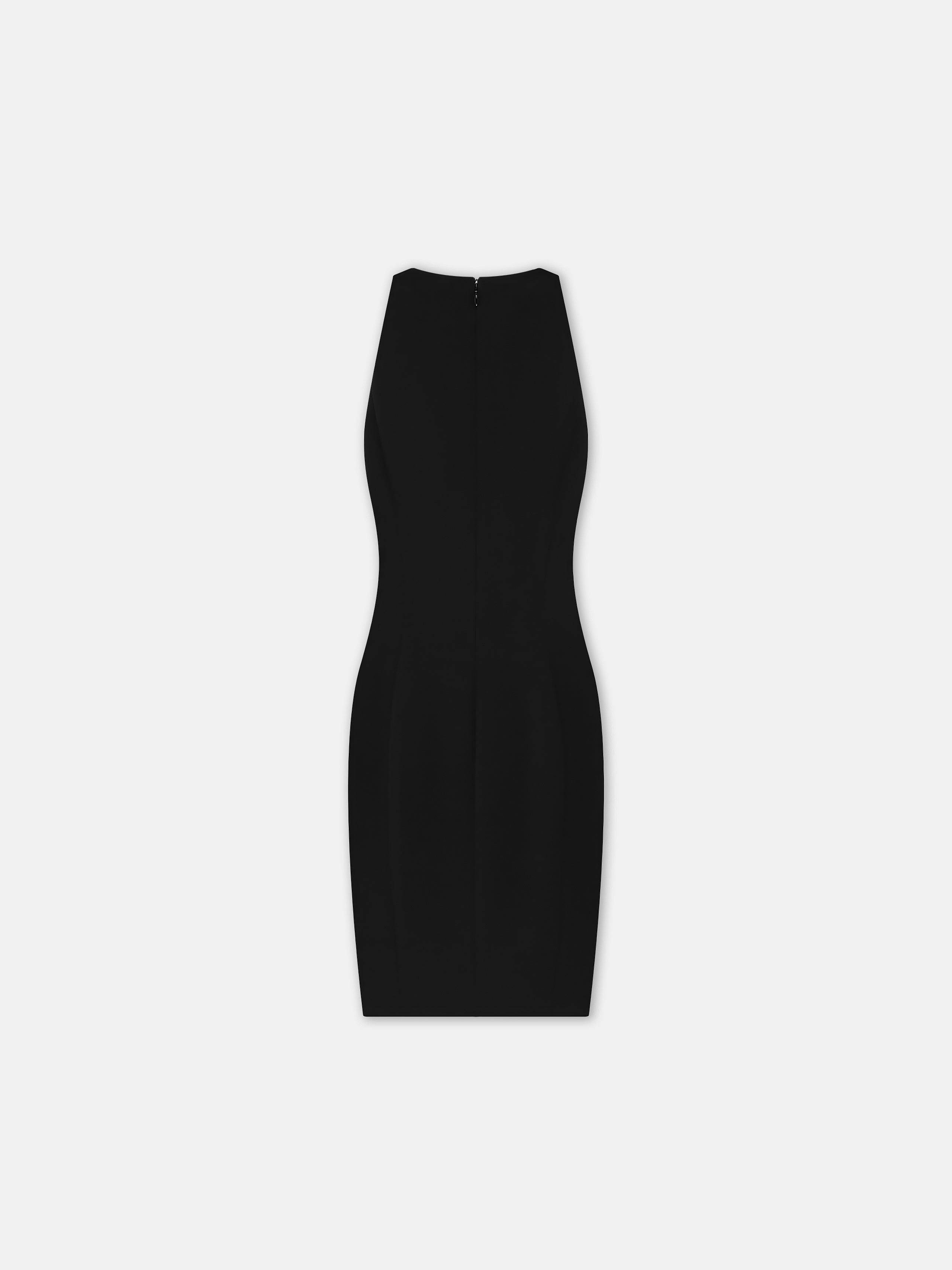 WOMEN'S SLIT MINI DRESS - 4