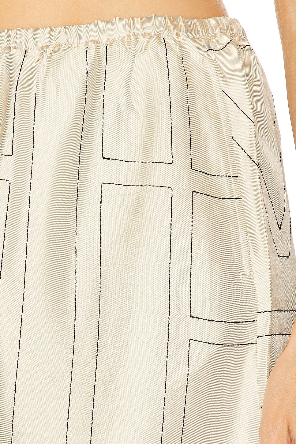 Monogram Silk PJ Short - 6