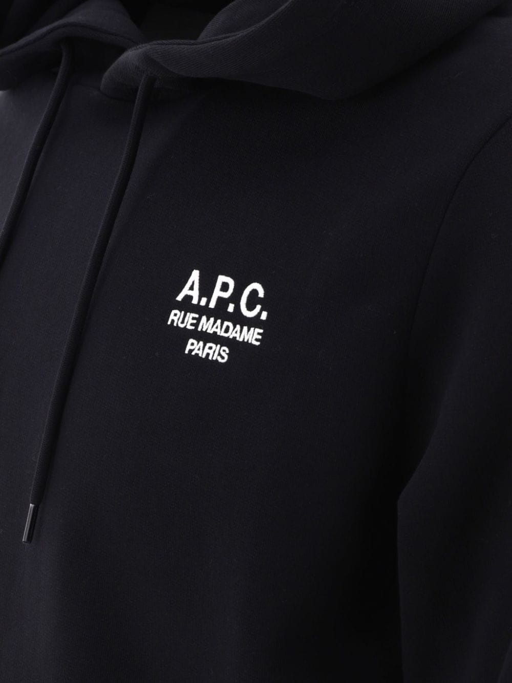 logo-print drawstring hoodie - 4