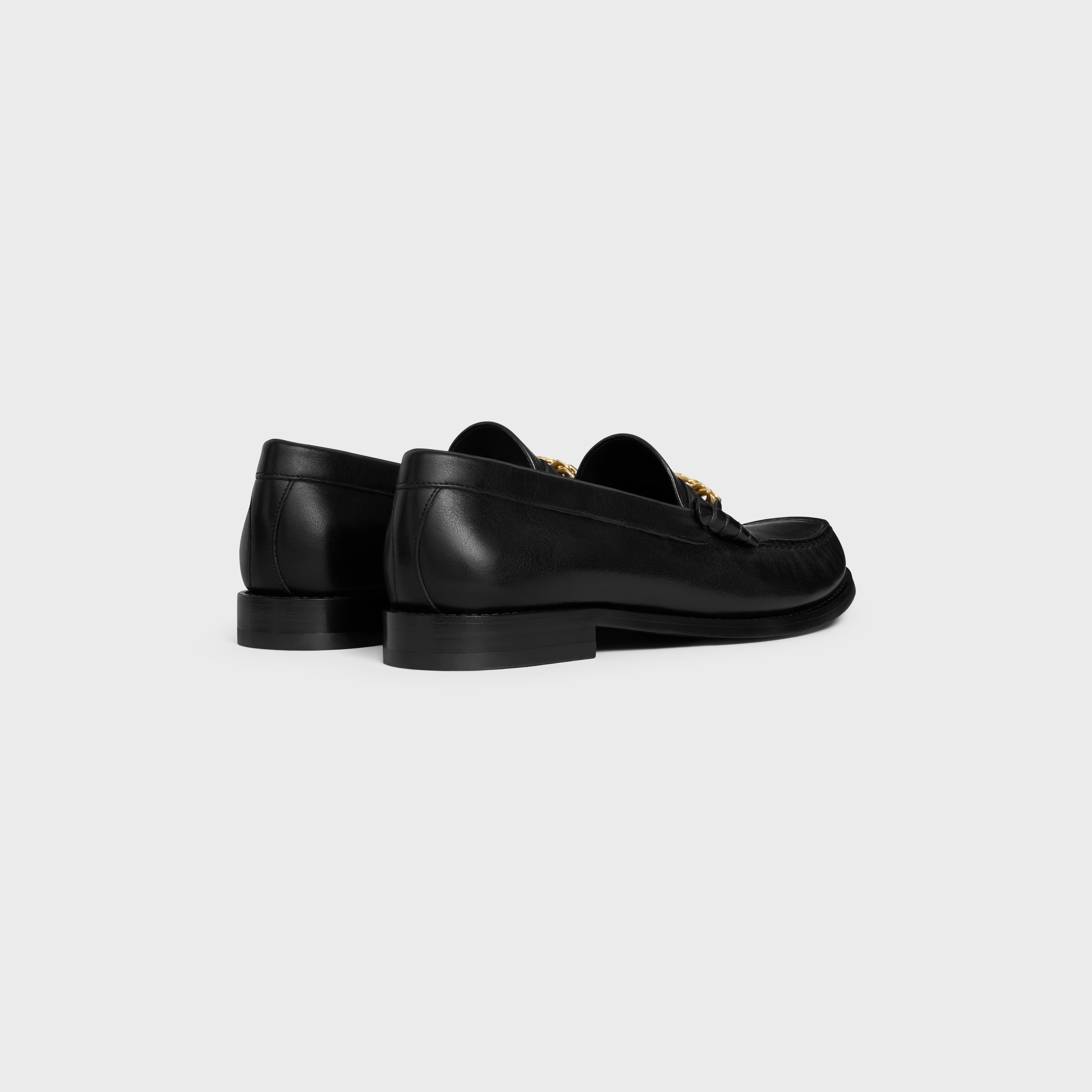 CELINE LUCO TRIOMPHE CHAIN LOAFER in CALFSKIN - 3