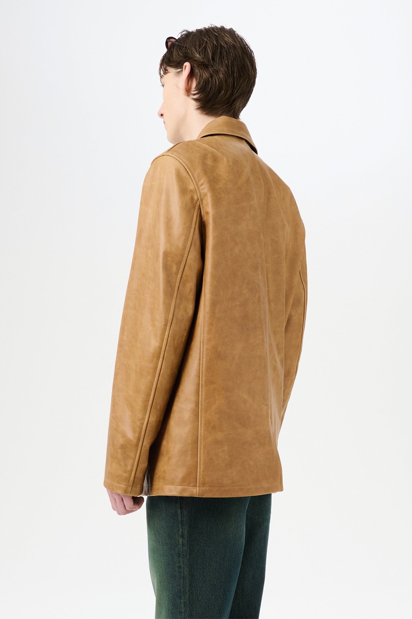 Opening Blazer Burnt Sugar Leather - 4