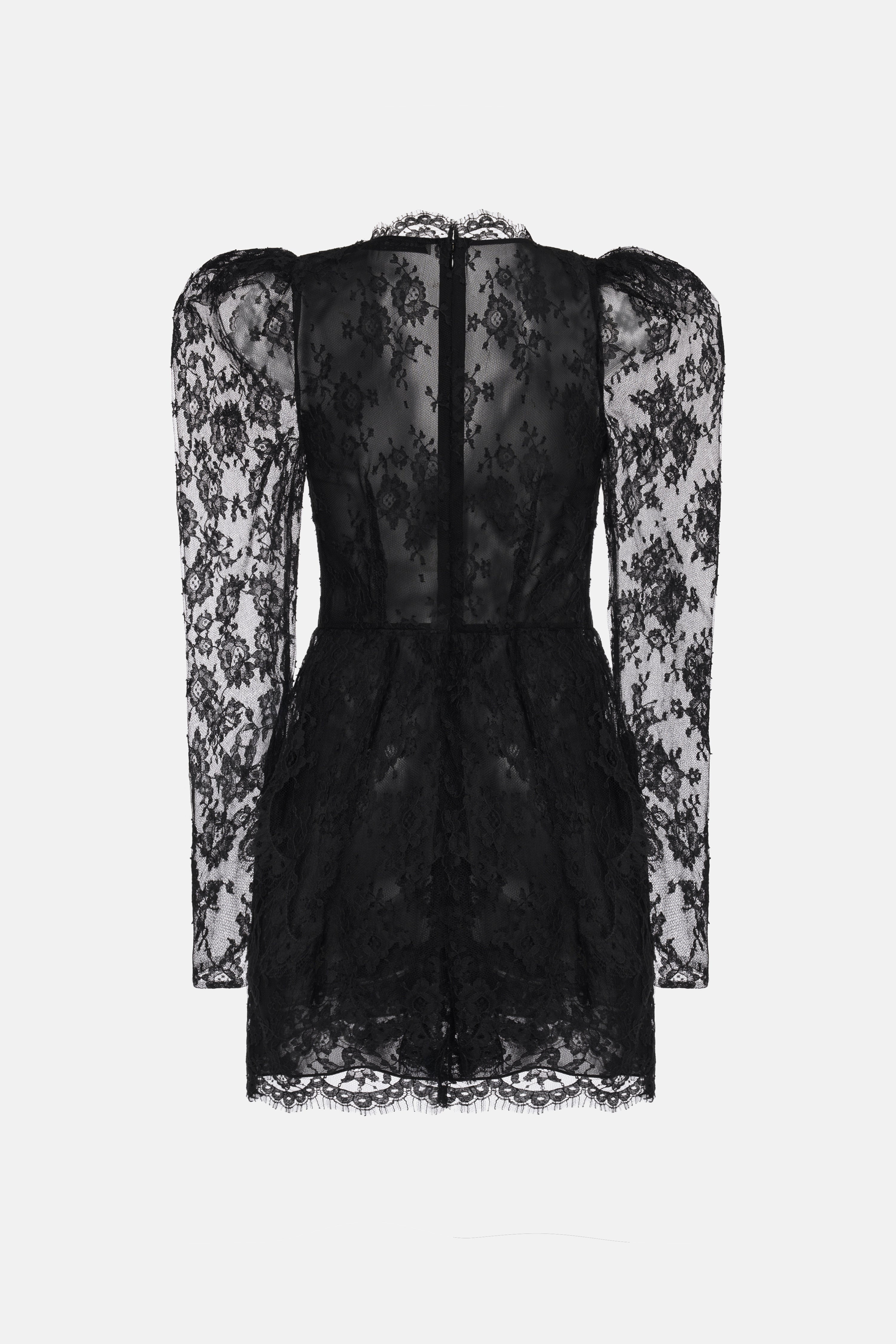 LACE MINI DRESS - 2