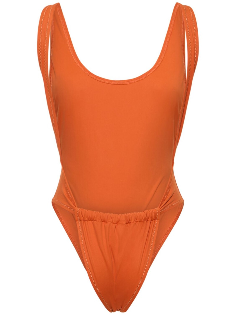 Pamela printed one piece swimsuit - 5