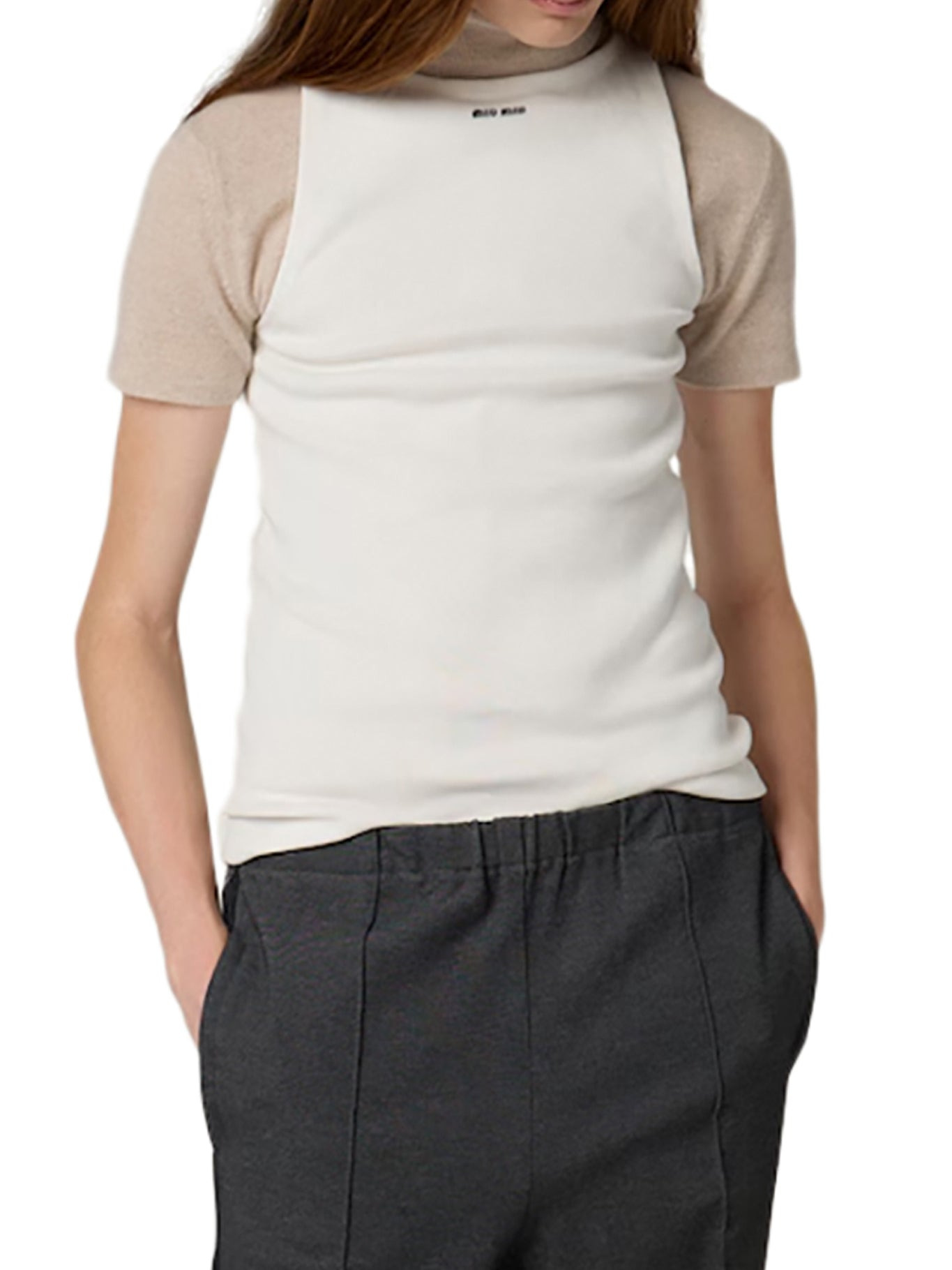 COTTON KNITTED TANK TOP - 3