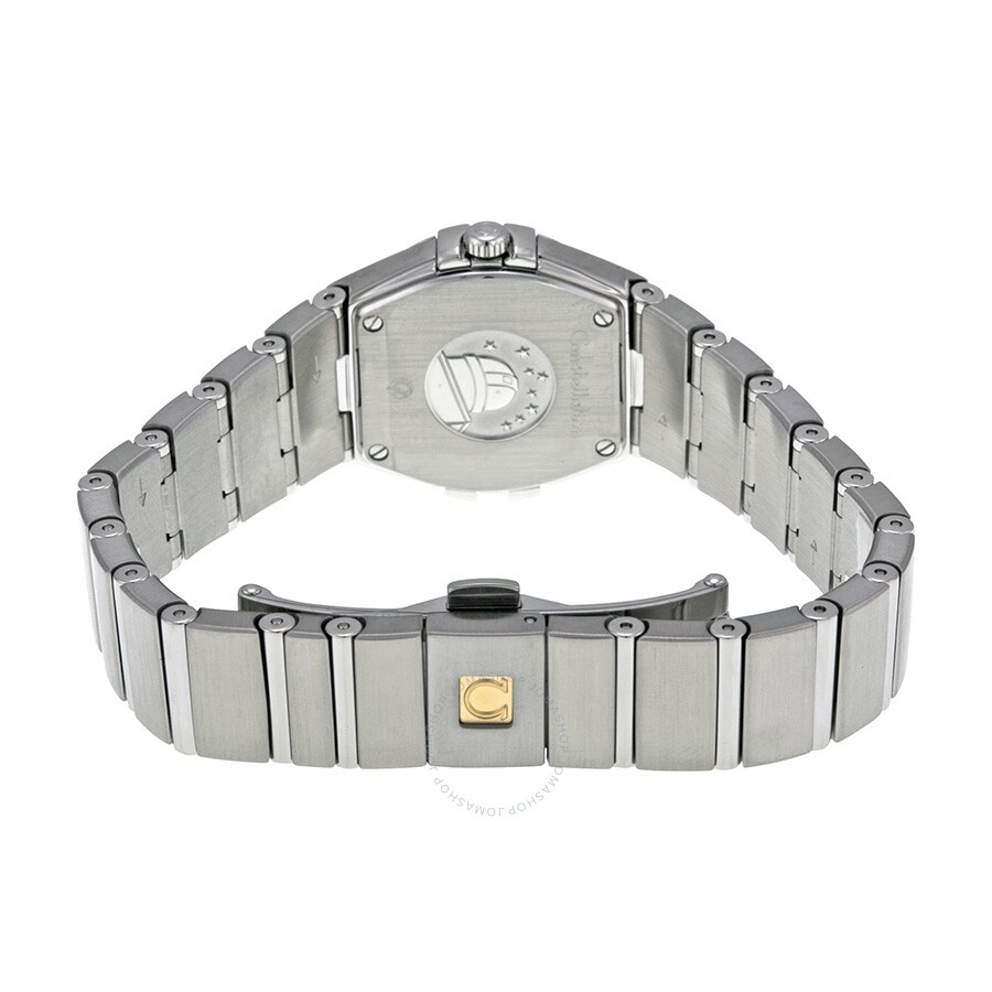 Pre-owned Omega Constellation Diamond Silver Dial Ladies Watch 123.15.24.60.52.001 - 3