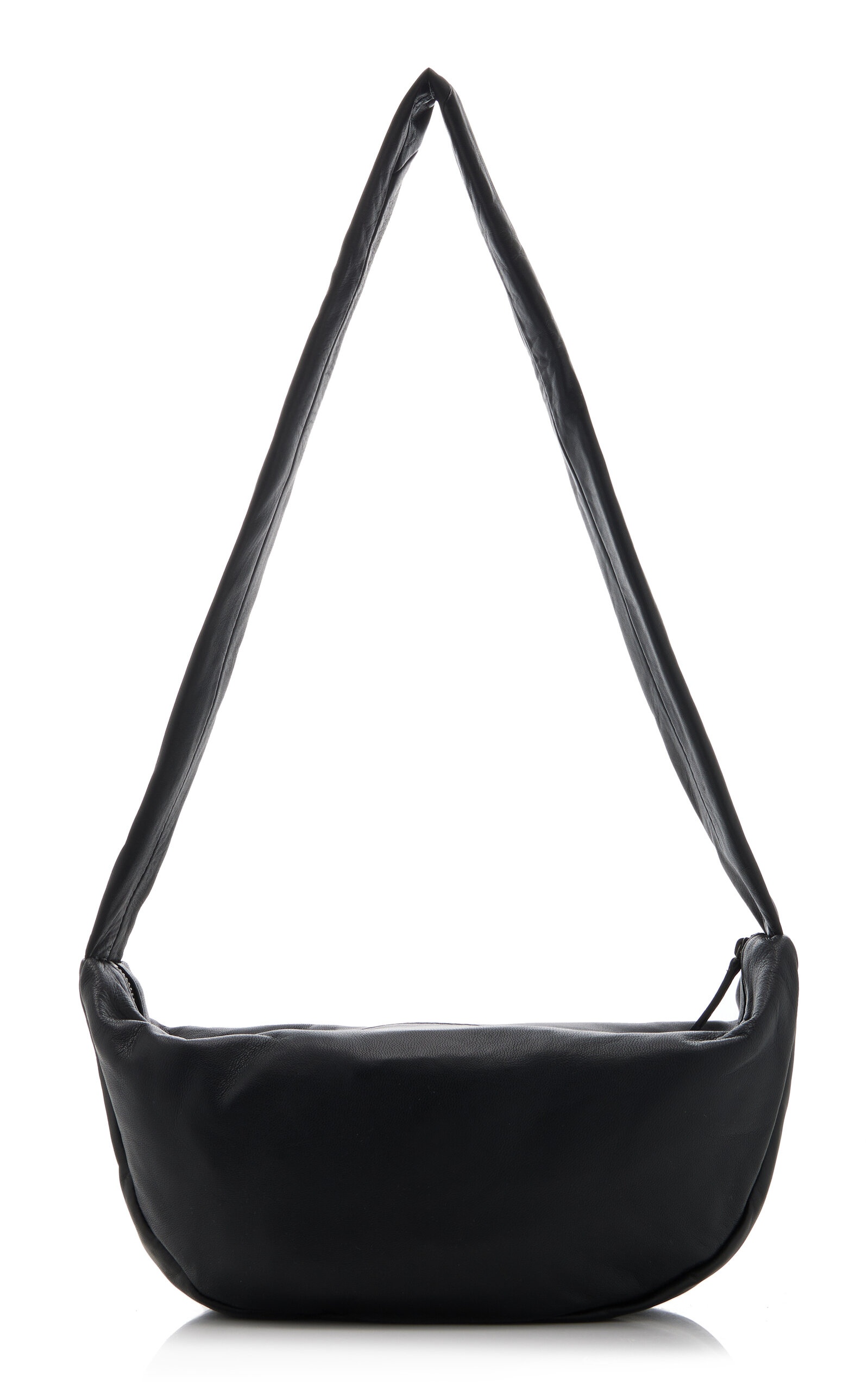 Crescent Leather Bag black - 5