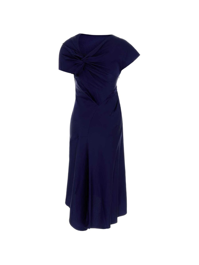Victoria Beckham asymmetric twist dress outlook
