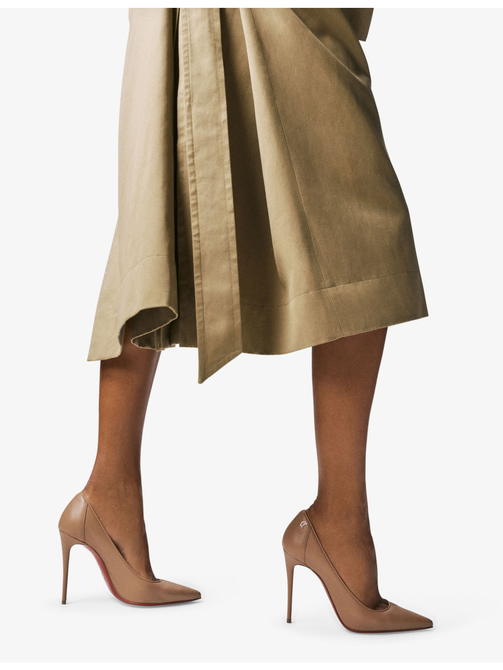 Sporty Kate 100 nappa-leather courts - 5