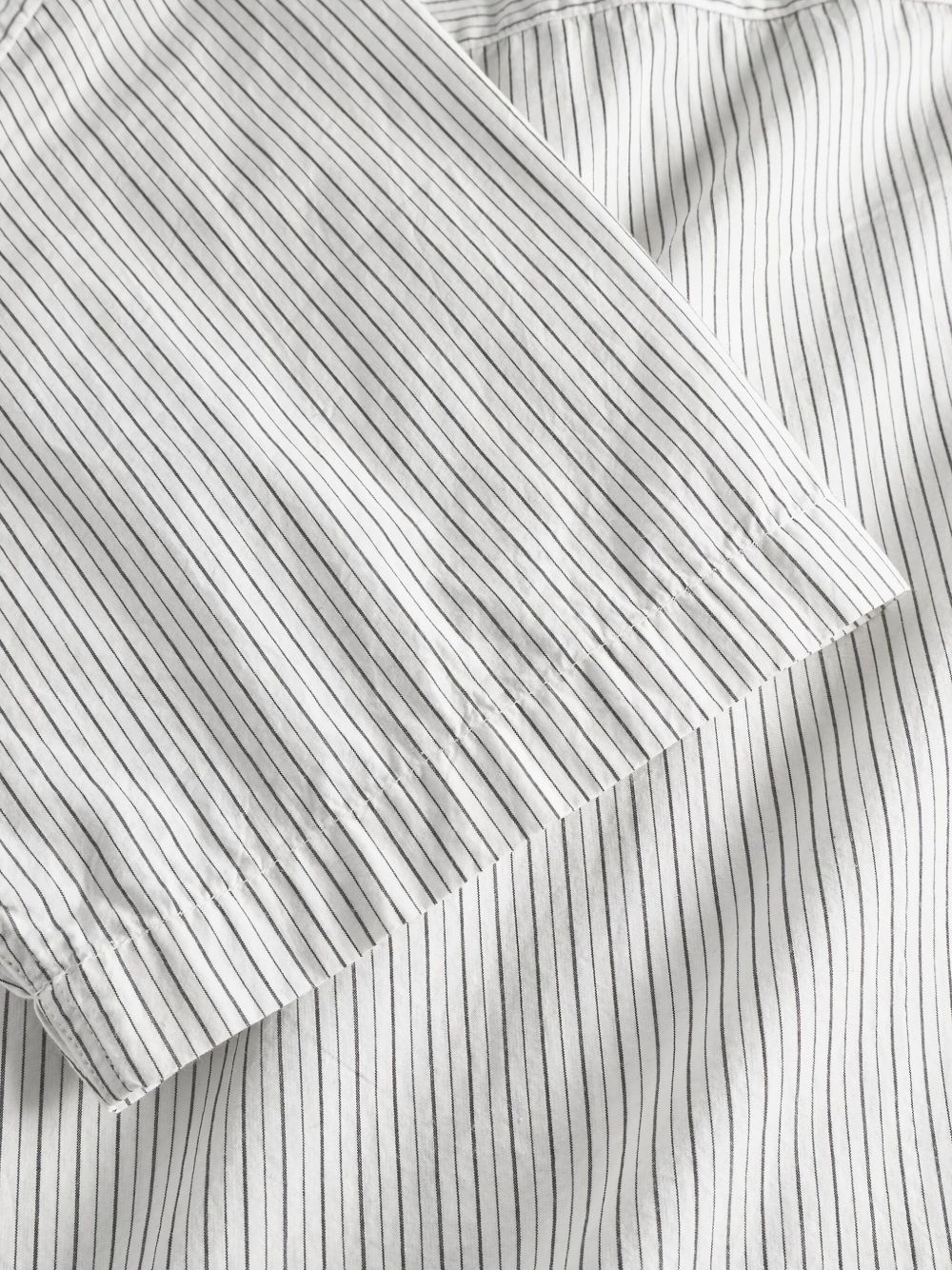 striped short-sleeve shirt - 5