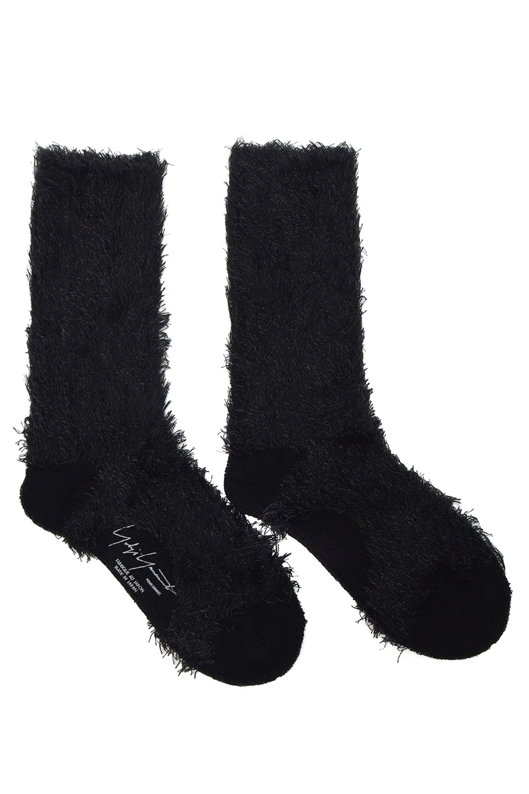 Back pile sox / BLK - 2