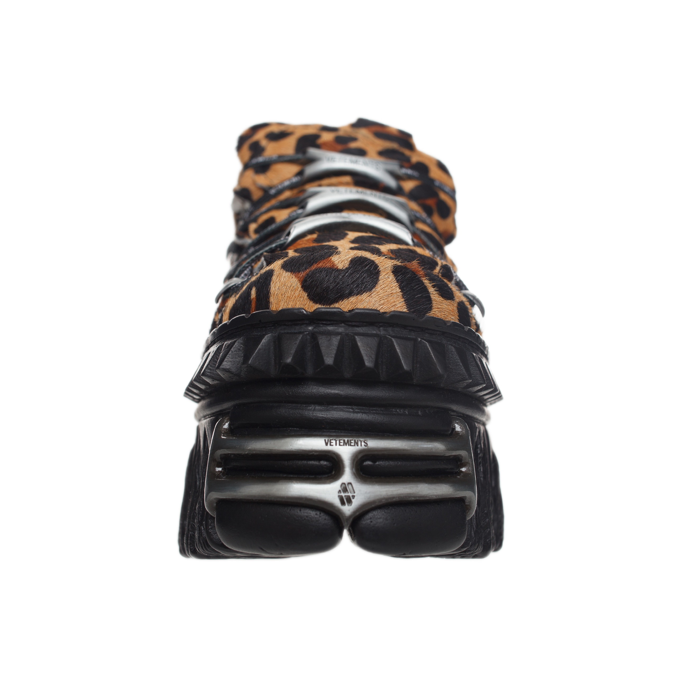 VETEMENTS X NEW ROCK PLATFORM BOOTS - 5