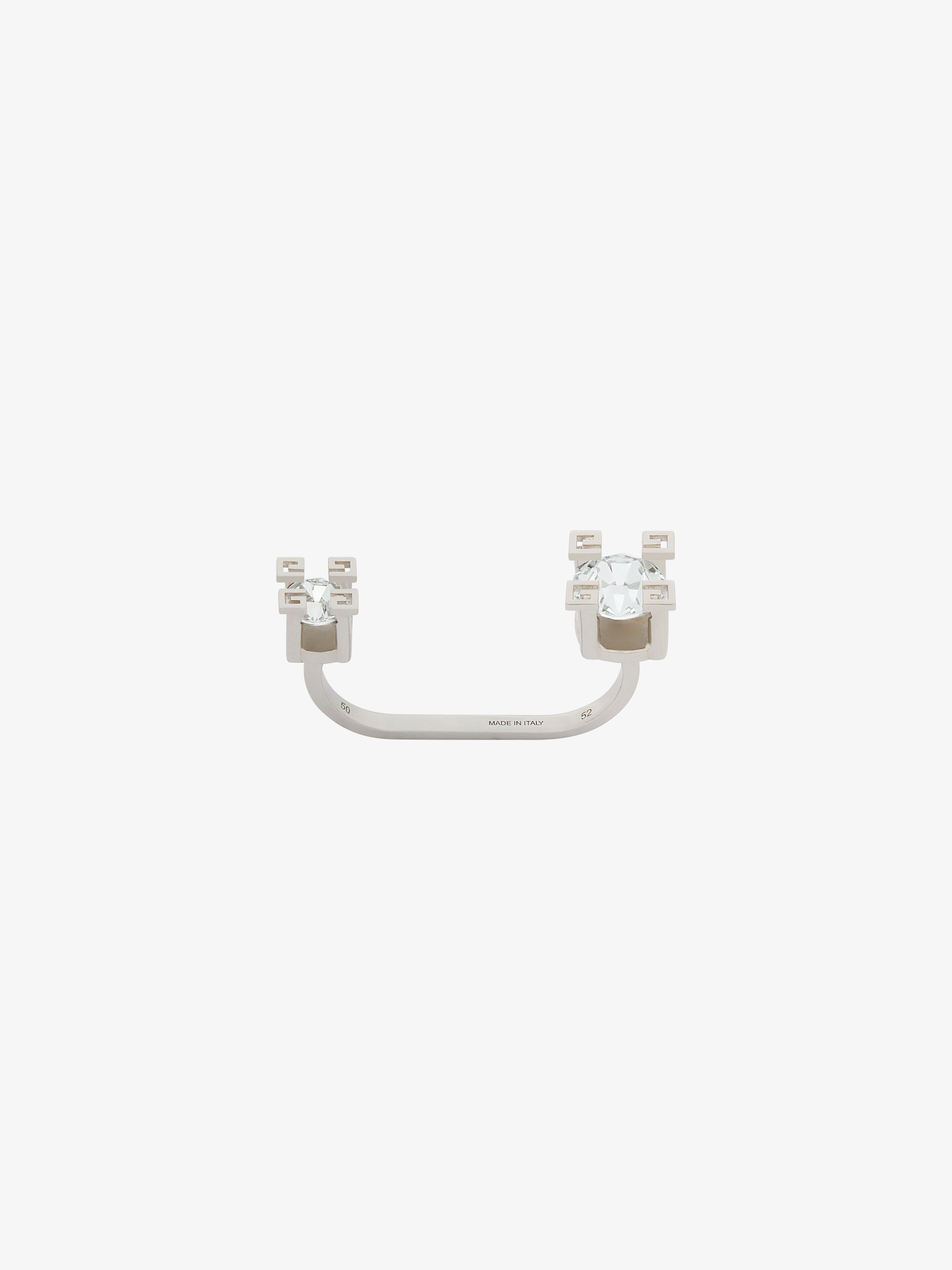 4G CLAW DOUBLE FINGER RING - 1