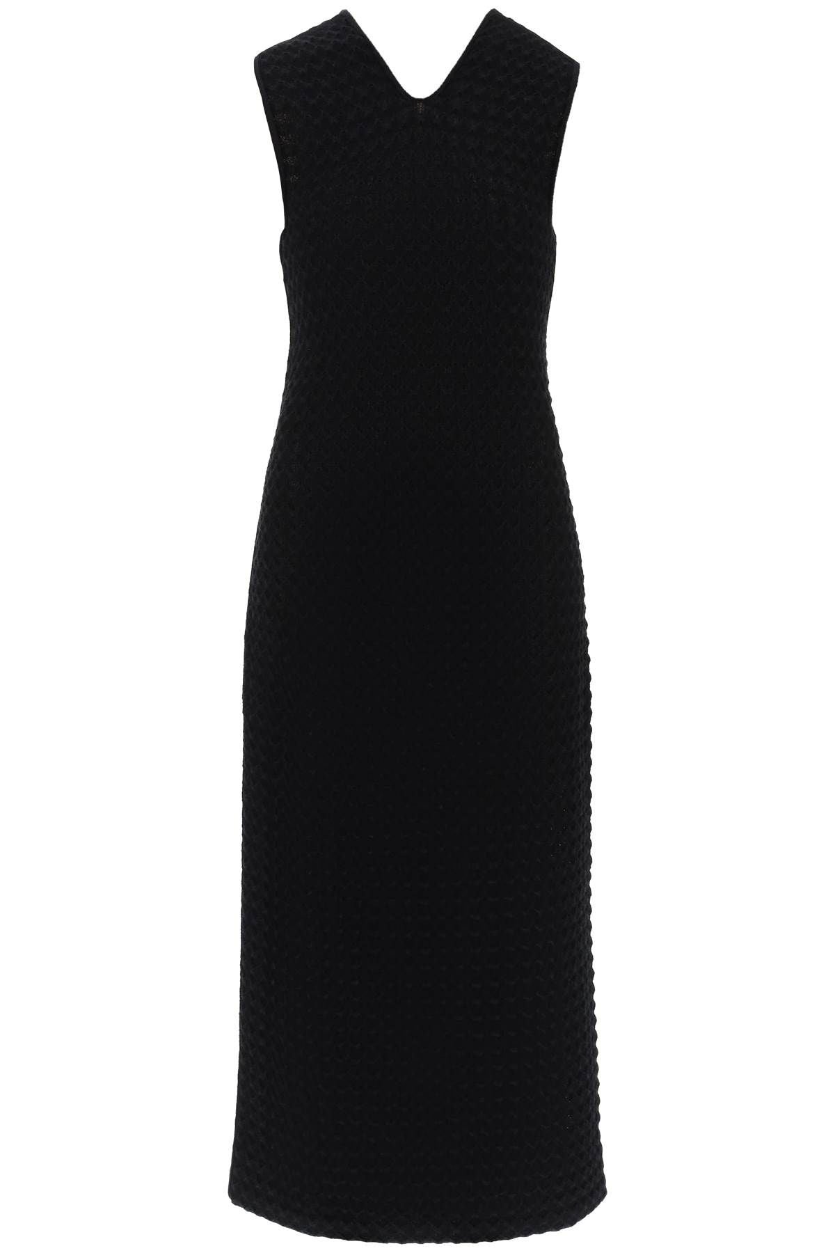 MIDI DRESS IN OPENWORK KNIT - 6