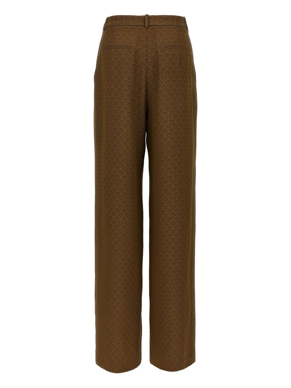 Medaglioni jacquard trousers - 2