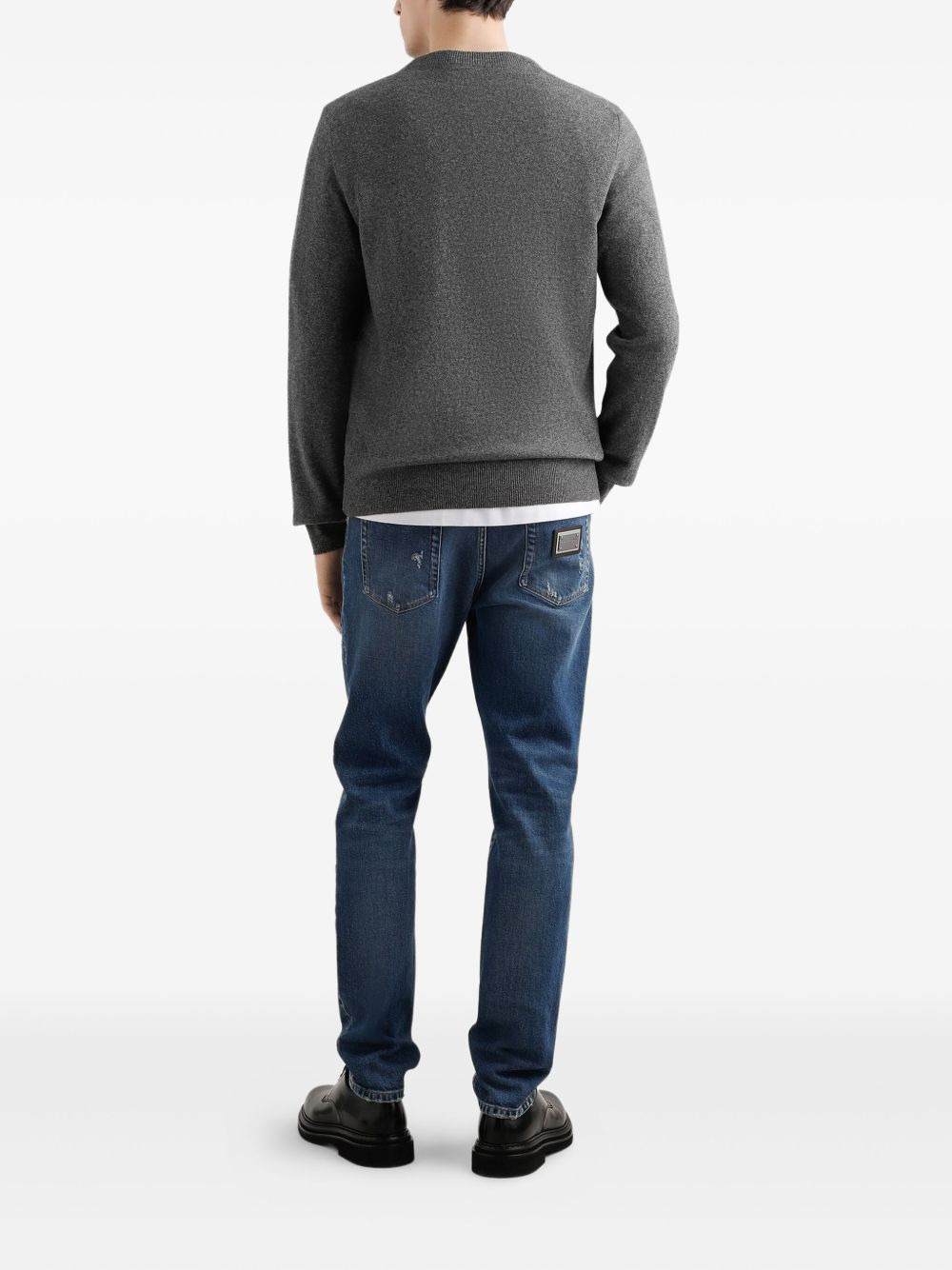 logo-detail sweater - 3