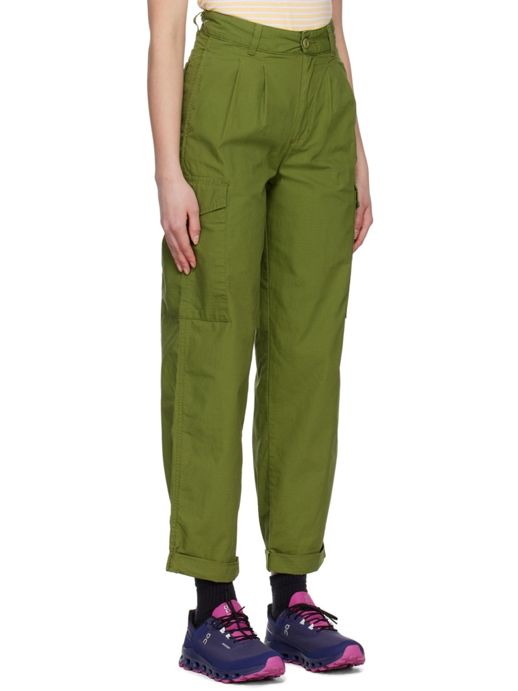 Green Collins Trousers - 2