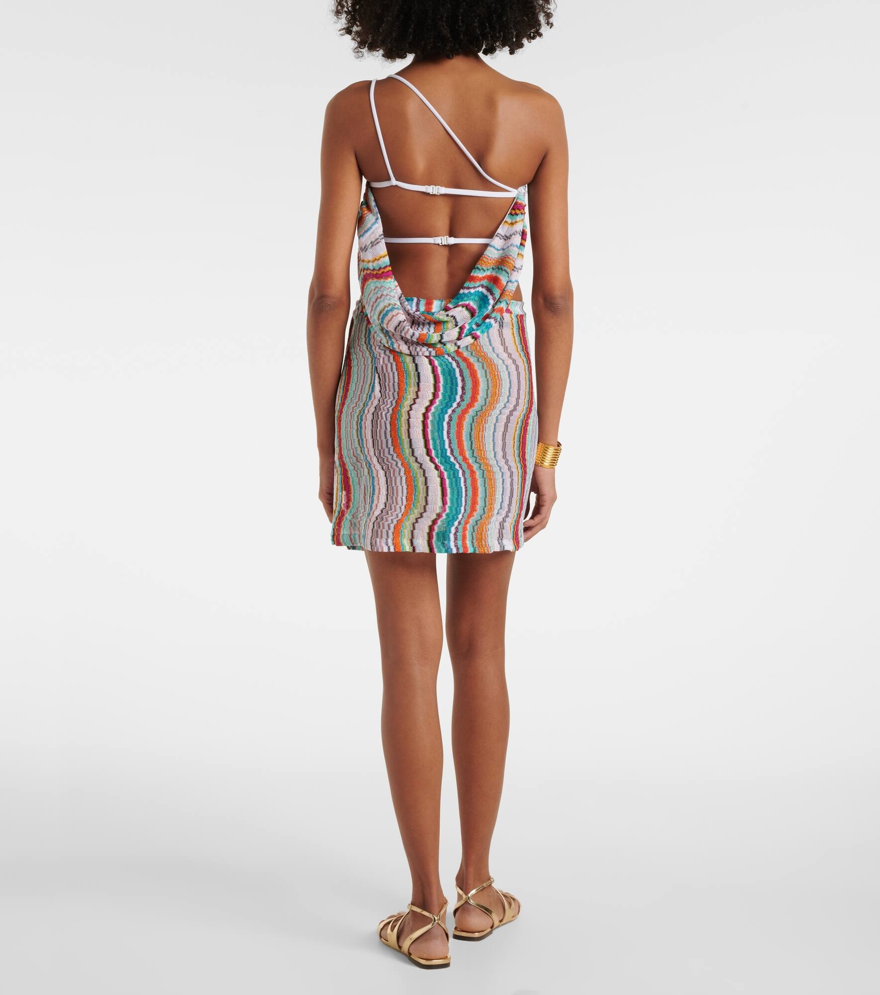 Zig Zag lamé crop top - 3