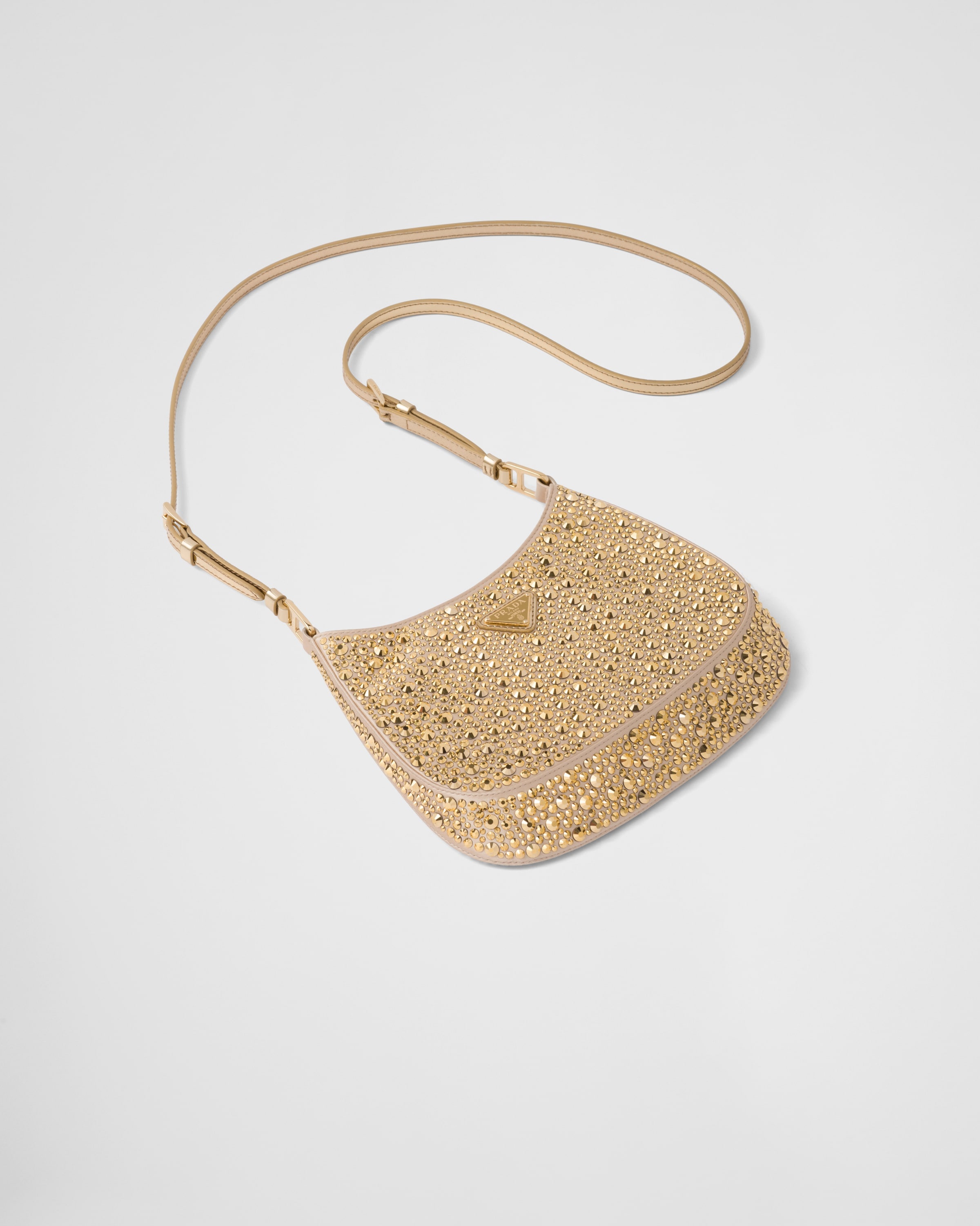 Prada Cleo satin bag with crystals - 3