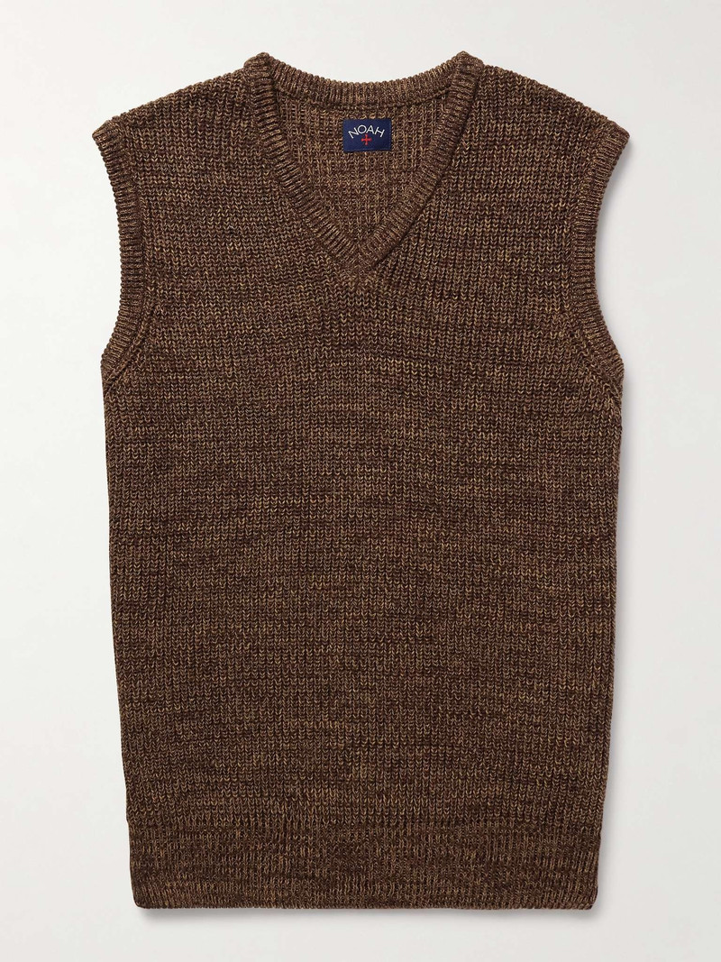 Organic Cotton Sweater Vest - 1
