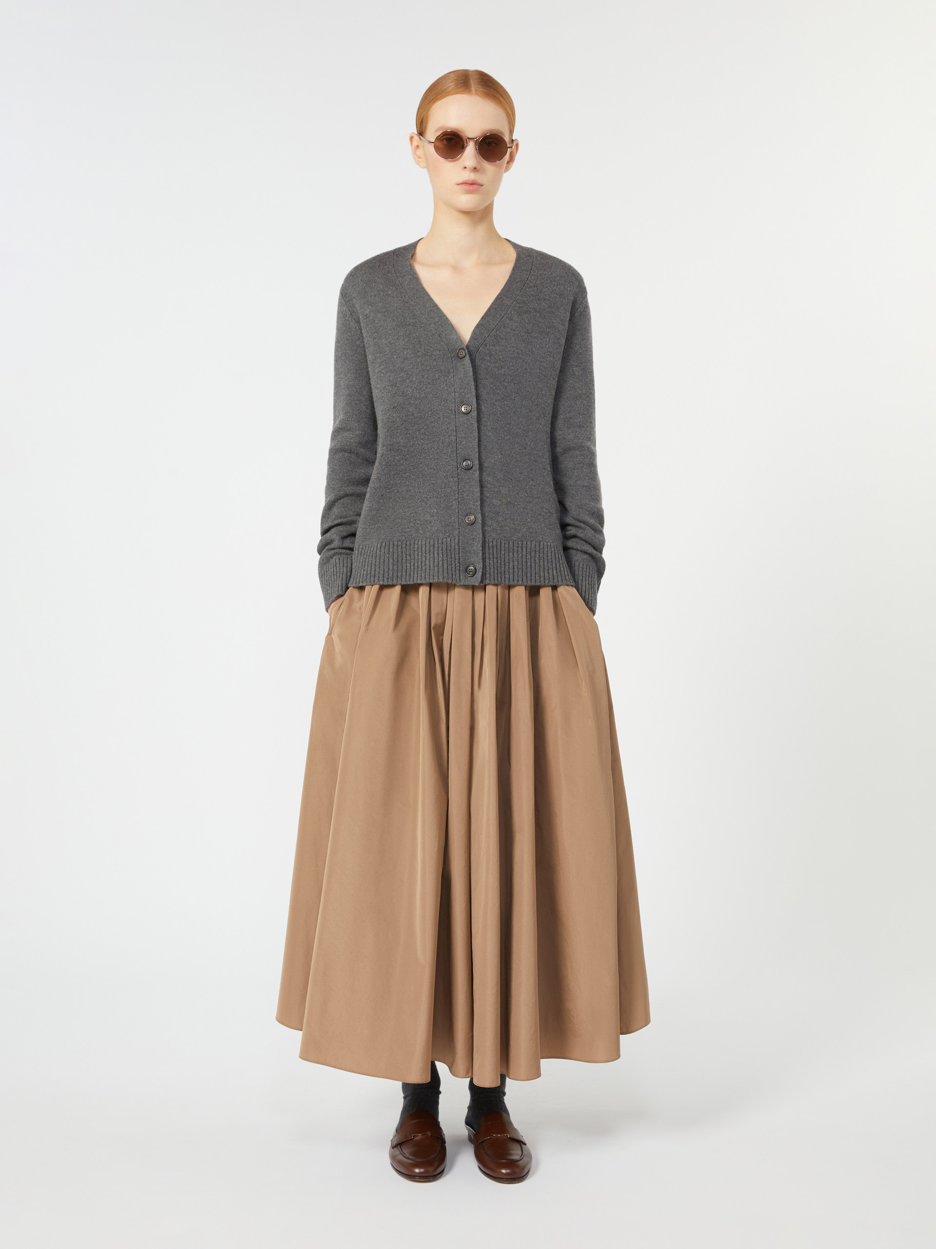 APOLLO Mannish wool yarn cardigan - 2