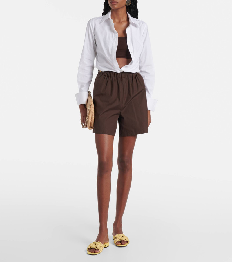 JIMMY CHOO Chara woven raffia sandals outlook
